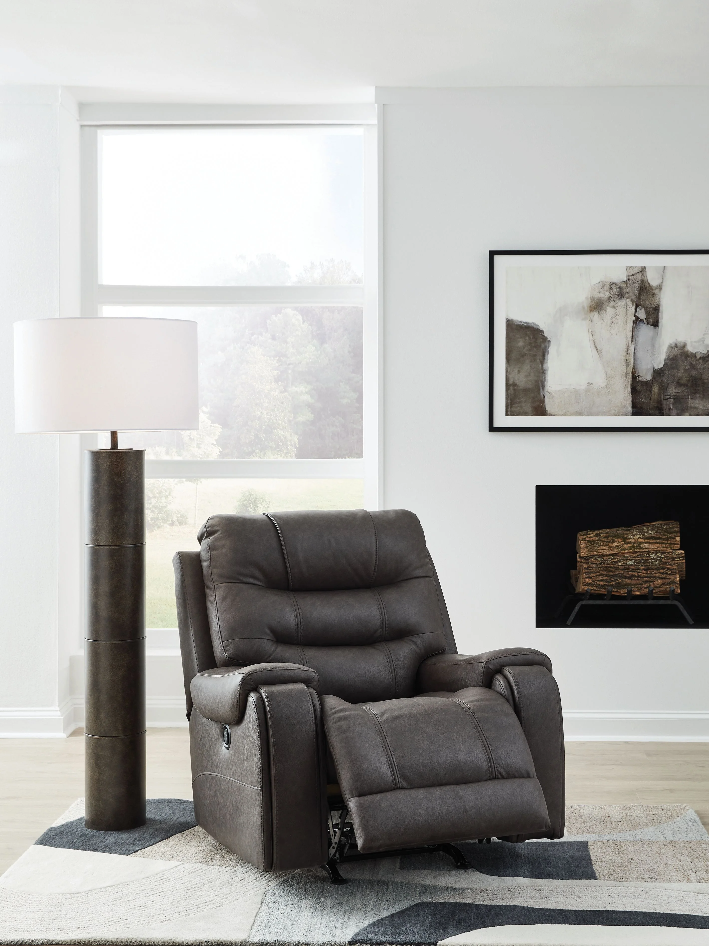 Femley - Rocker Recliner - Smoke - Image 5