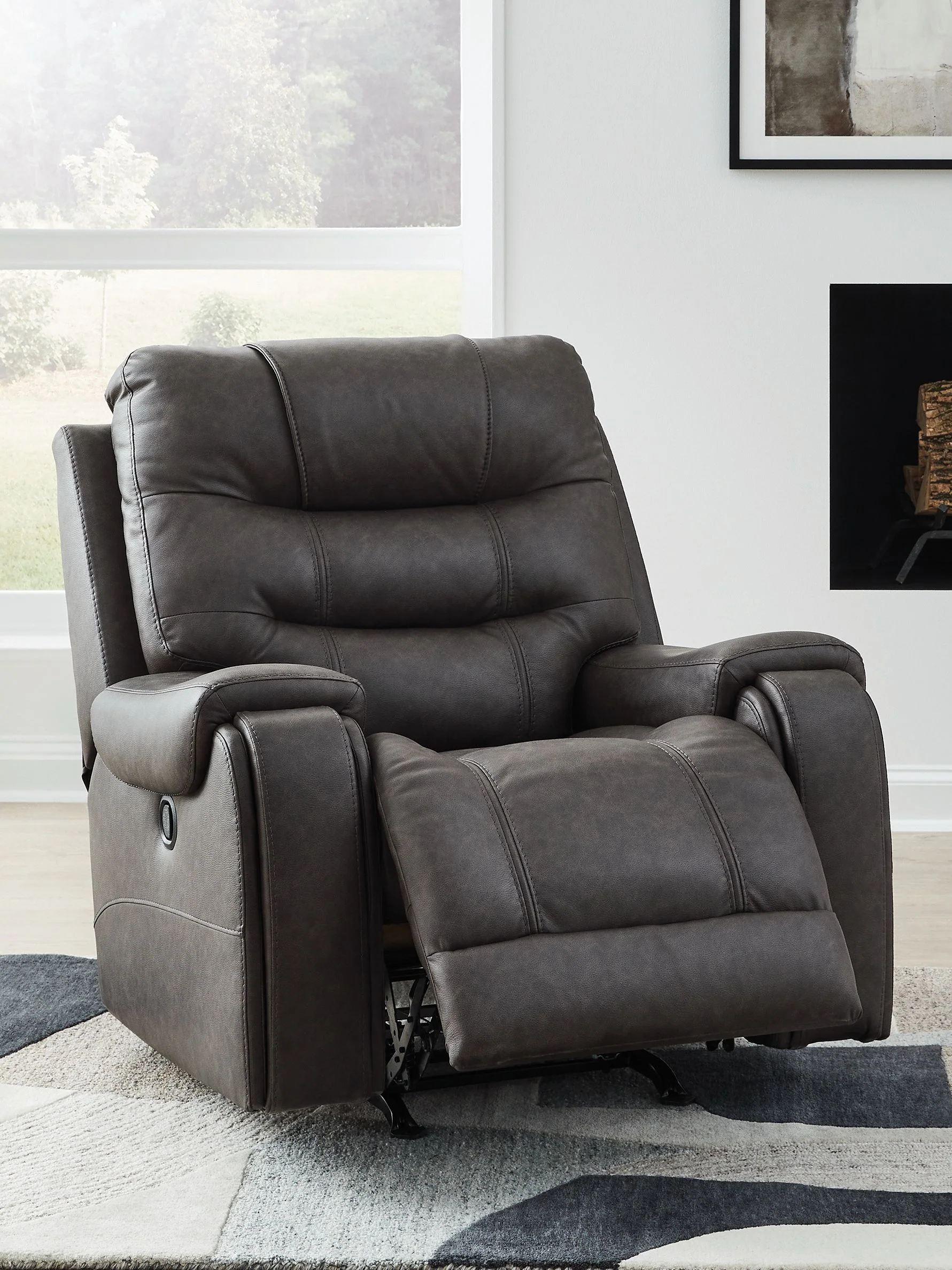 Femley - Rocker Recliner - Smoke - Image 8