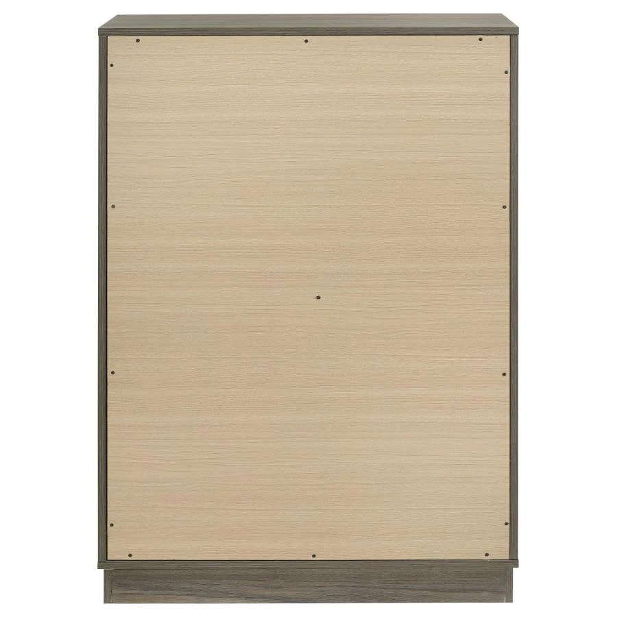 Fenwick - 4-Drawer Chest Of Drawers - Gray Oak - Image 7