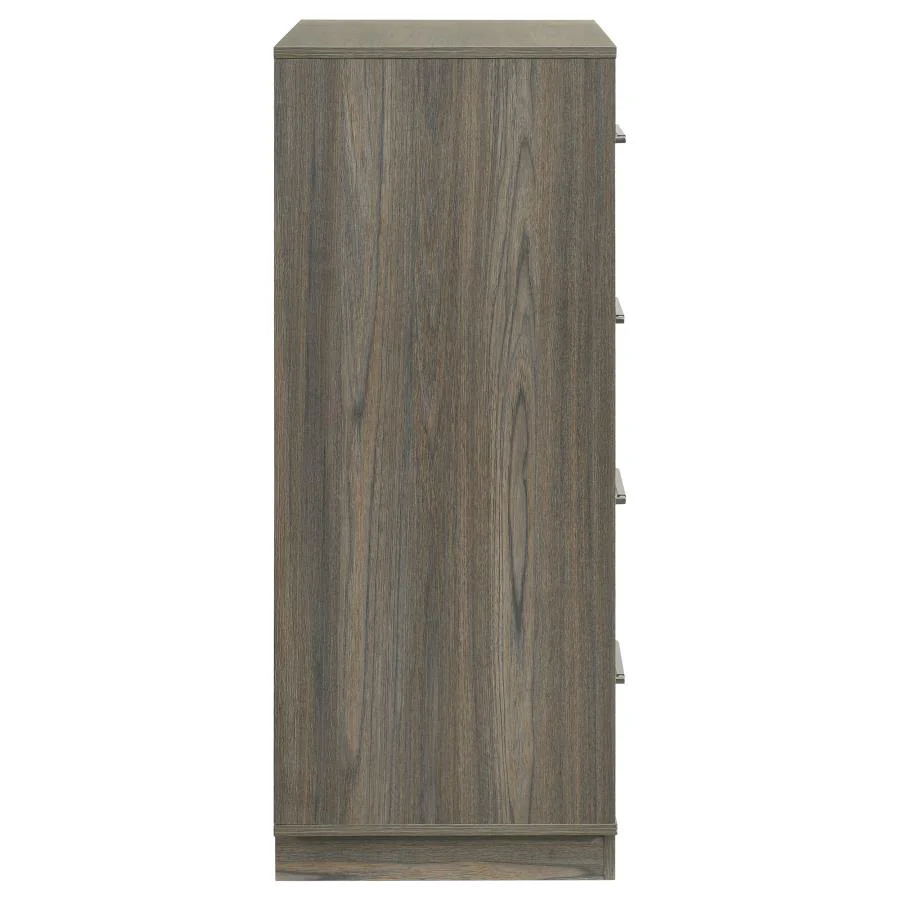 Fenwick - 4-Drawer Chest Of Drawers - Gray Oak - Image 9