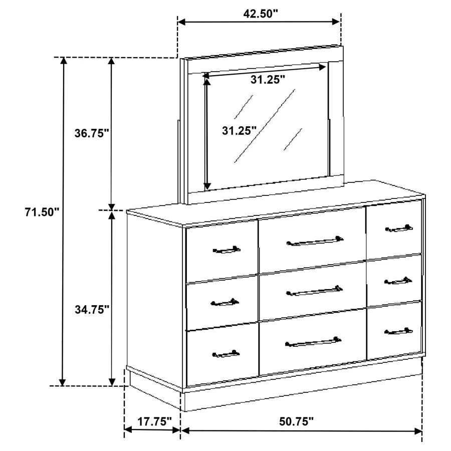 Fenwick - 9-Drawer Dresser - Image 33