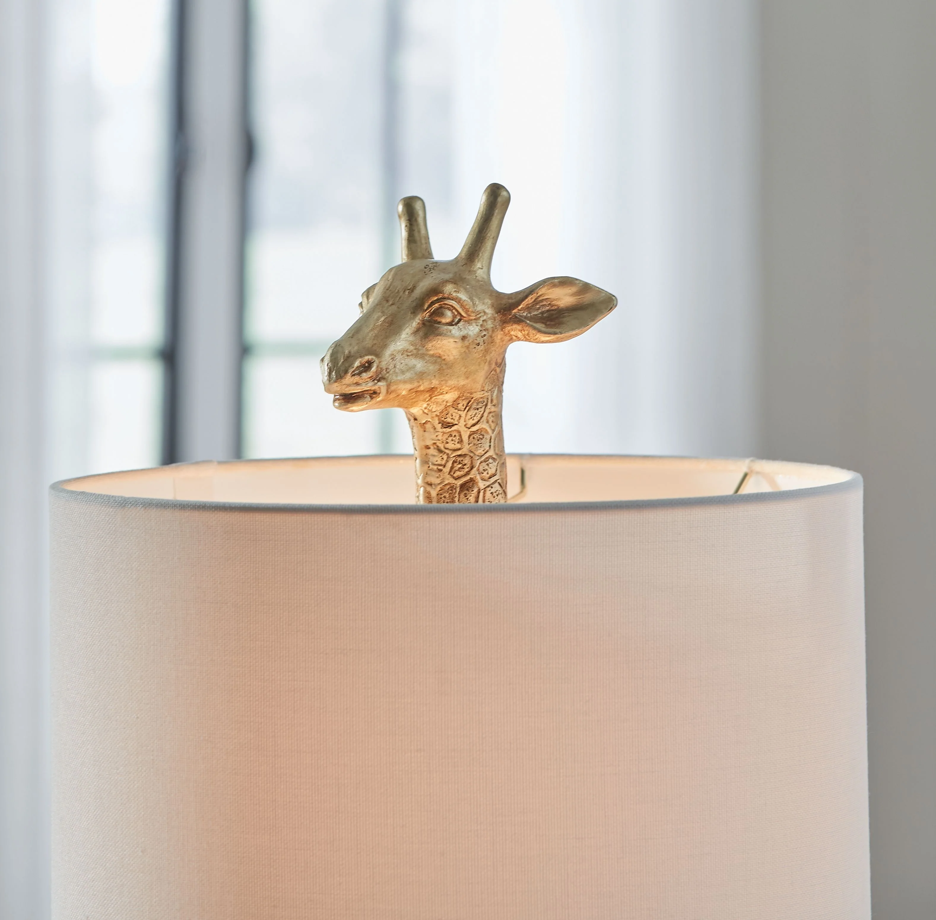 Ferrison - Poly Table Lamp - Gold Finish - Image 3