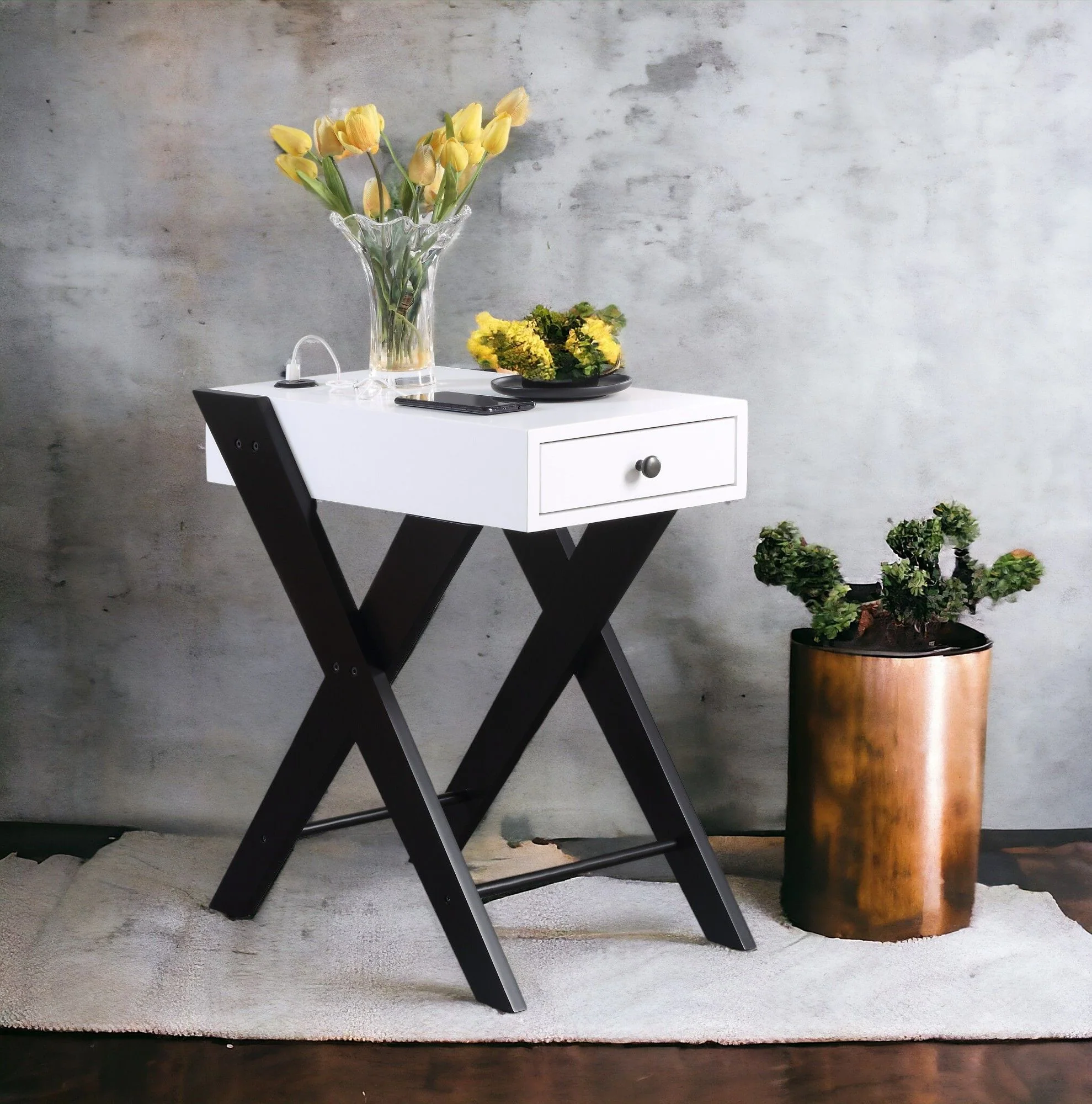 Fierce - Accent Table With Built - In USB Port - Image 17