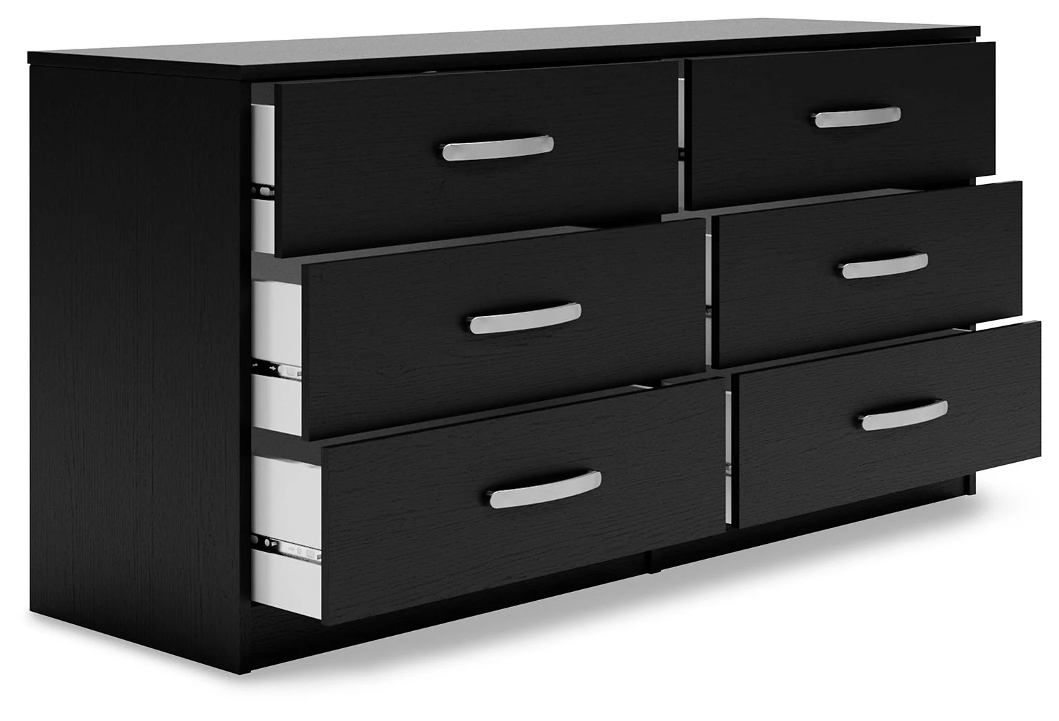 Finch - Six Drawer Dresser - 29'' Height - Black - Image 2