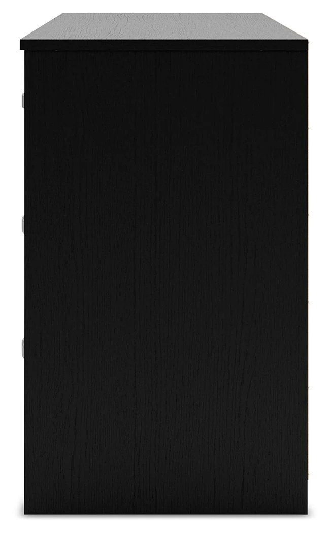 Finch - Six Drawer Dresser - Black - Image 9