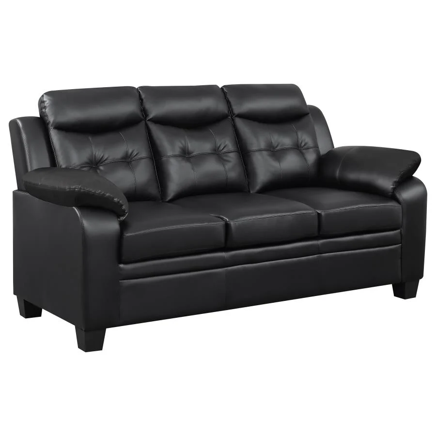 Finley - Upholstered Padded Arm Tufted Sofa Set - Image 5