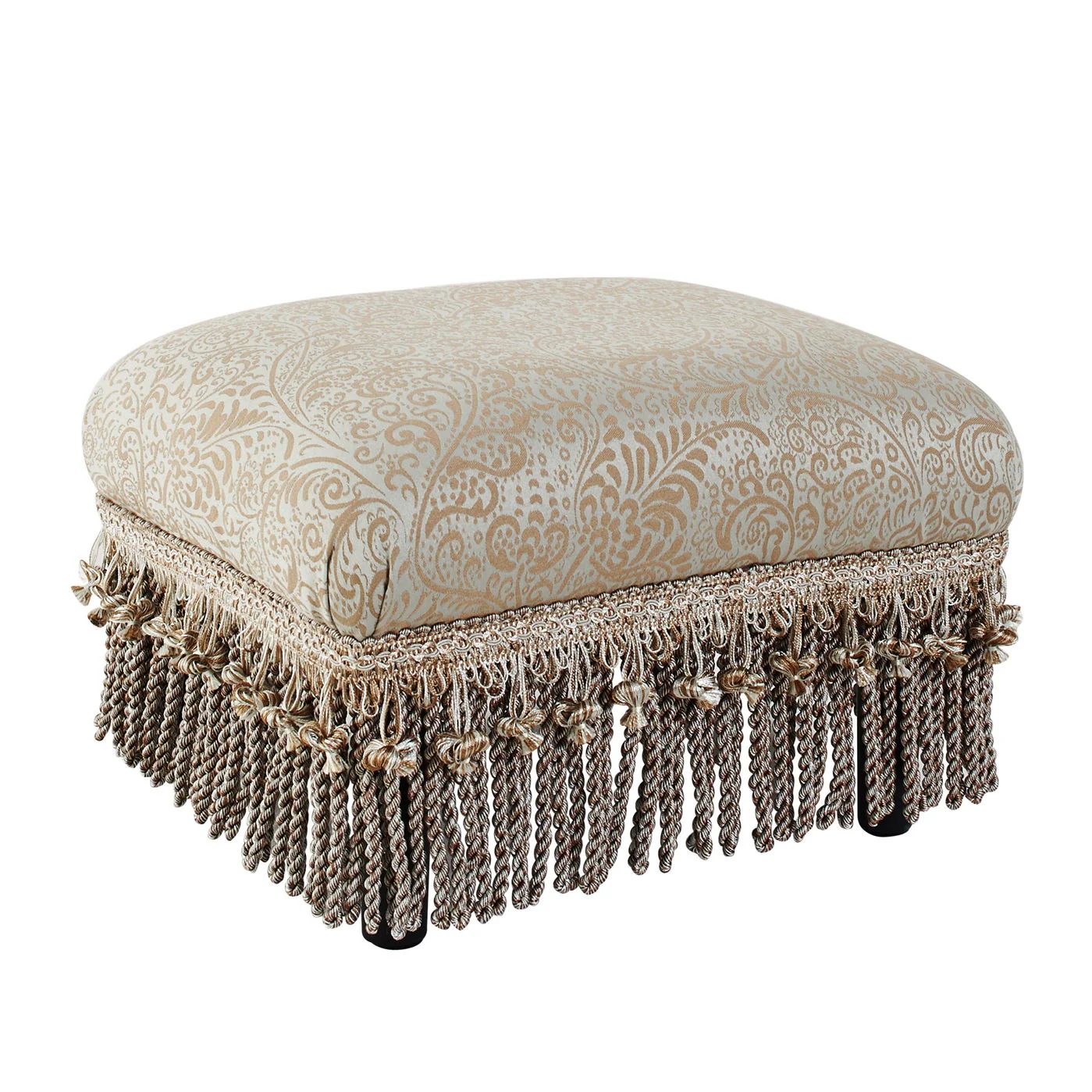 Fiona - Handcrafted Accent Footstool Ottoman - Image 14