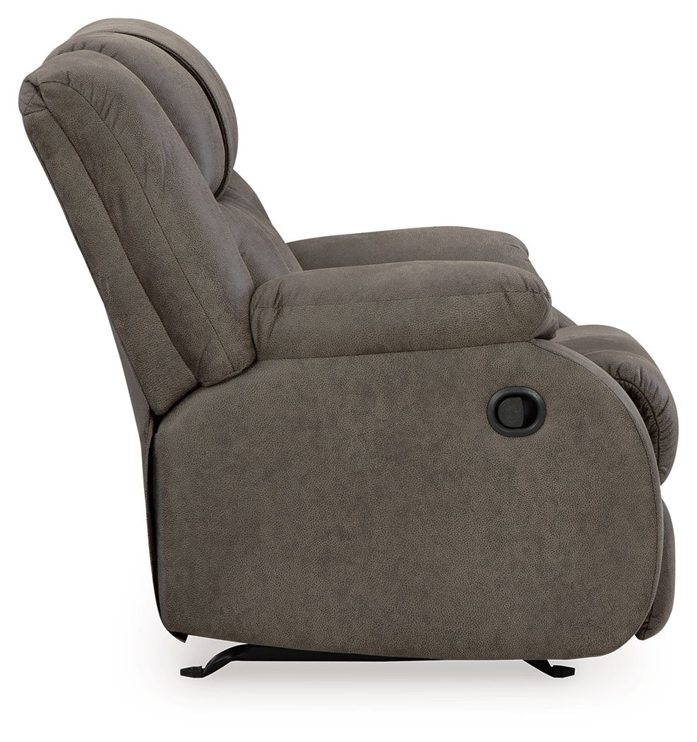 First Base - Rocker Recliner - Gunmetal - Image 2