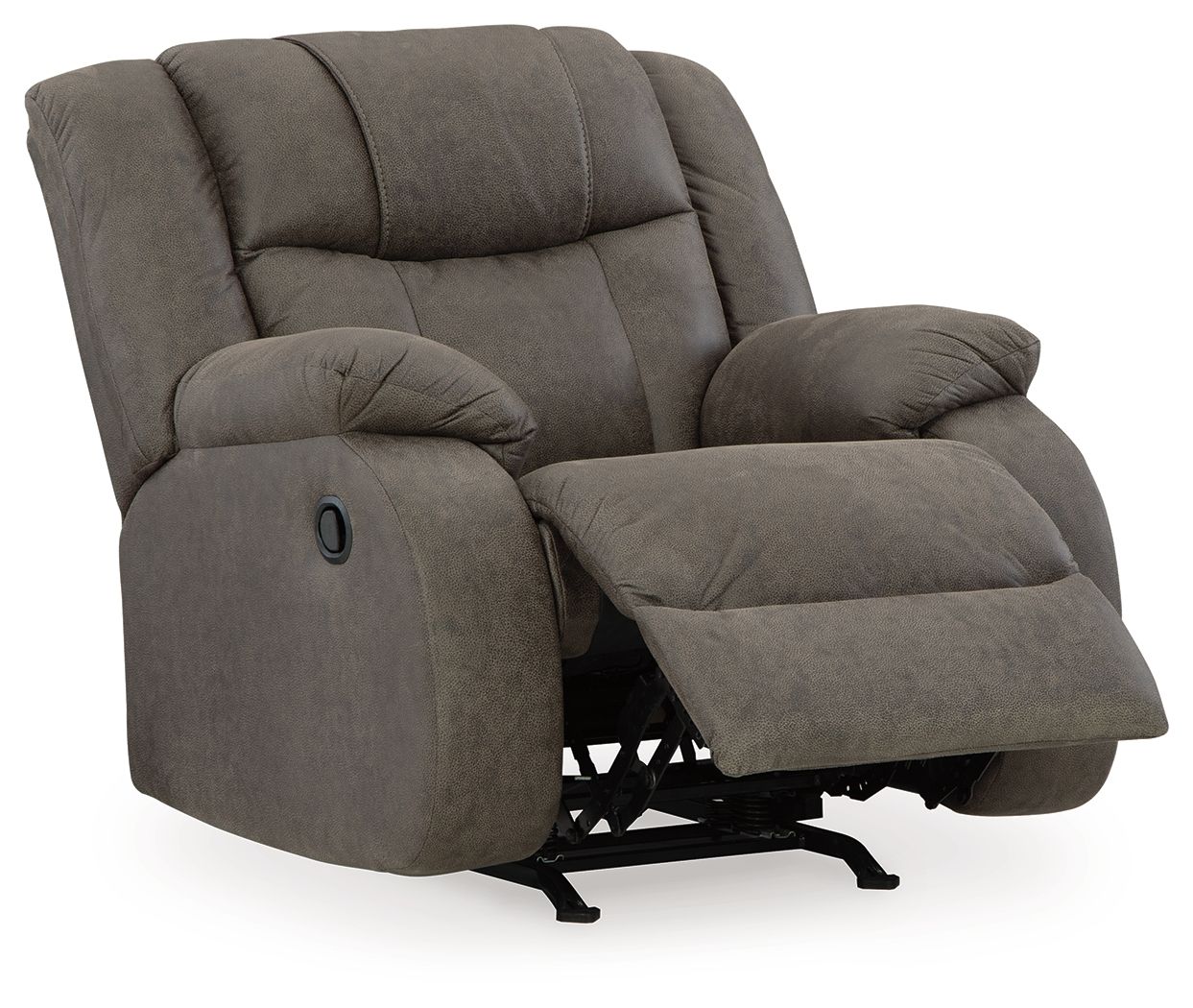 First Base - Rocker Recliner - Gunmetal - Image 4