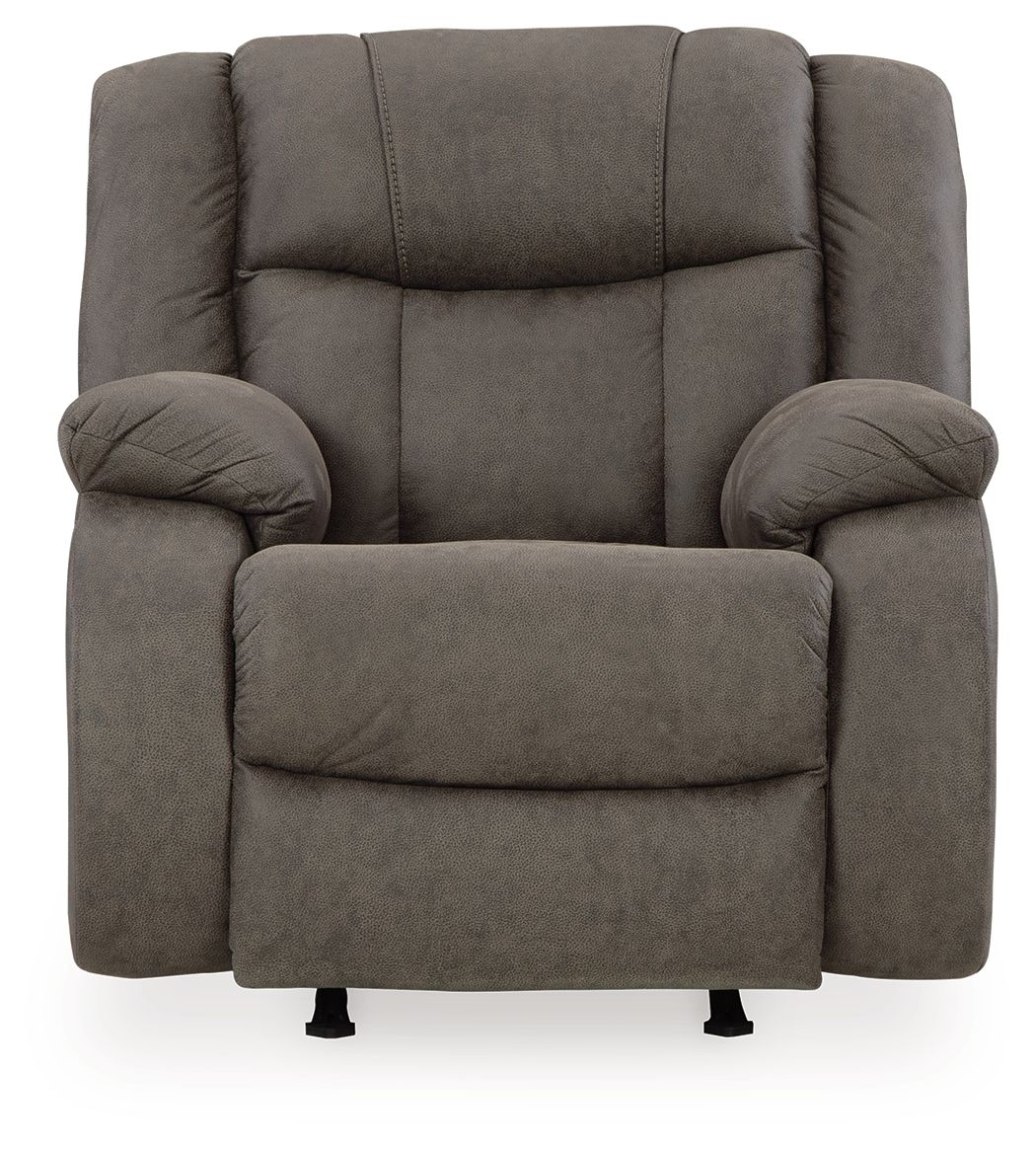 First Base - Rocker Recliner - Gunmetal - Image 7
