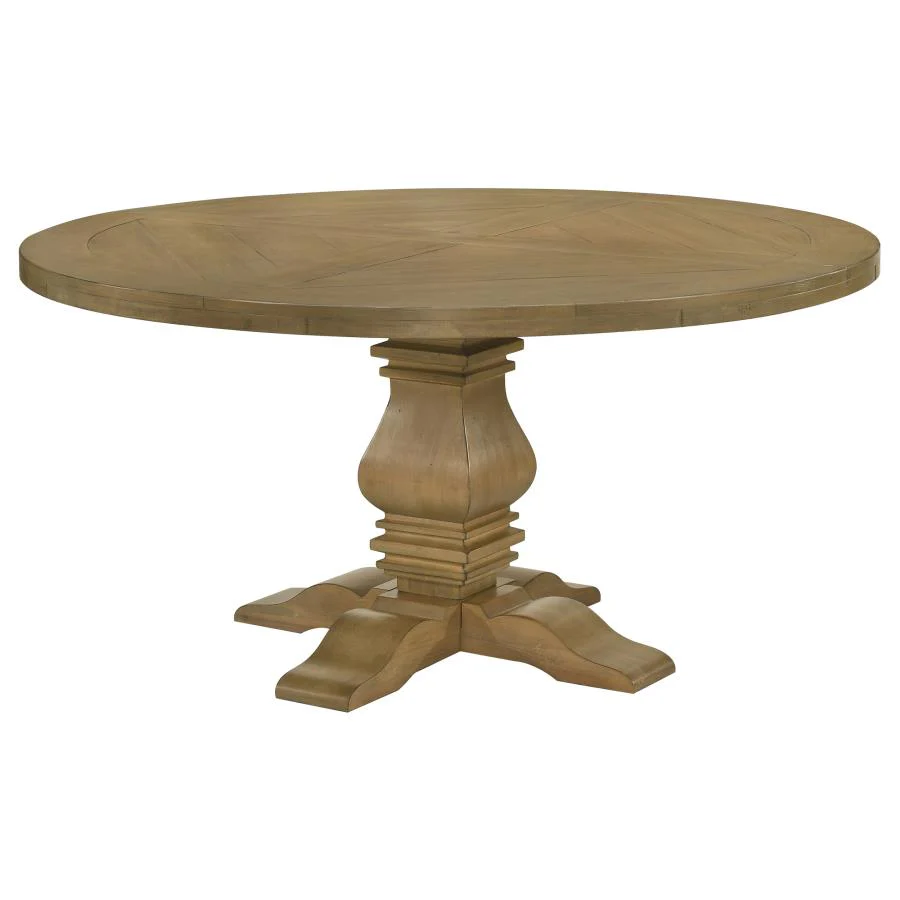 Florence - Round Pedestal Base Dining Table - Image 8