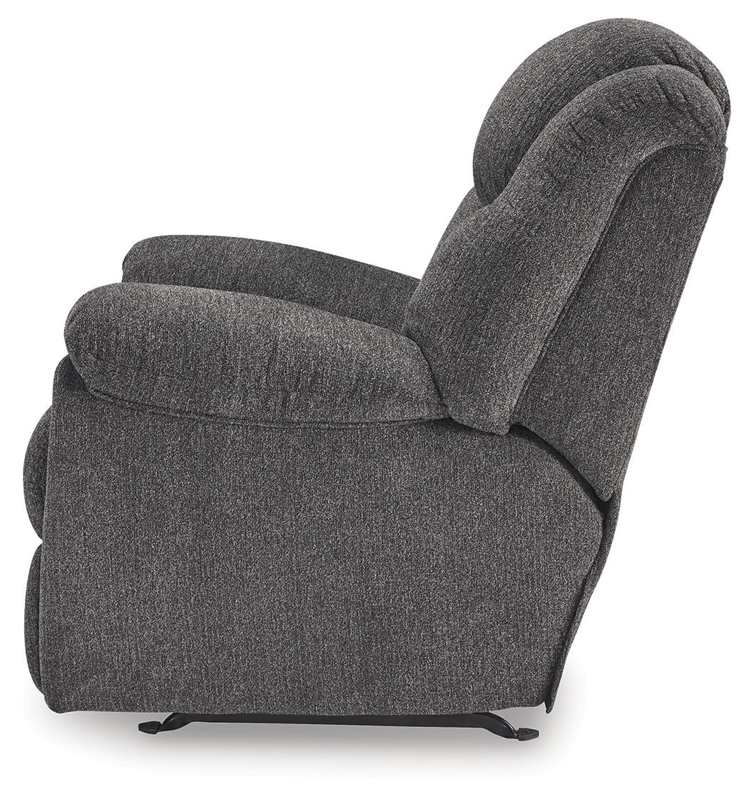 Foreside - Rocker Recliner - Charcoal - Image 2