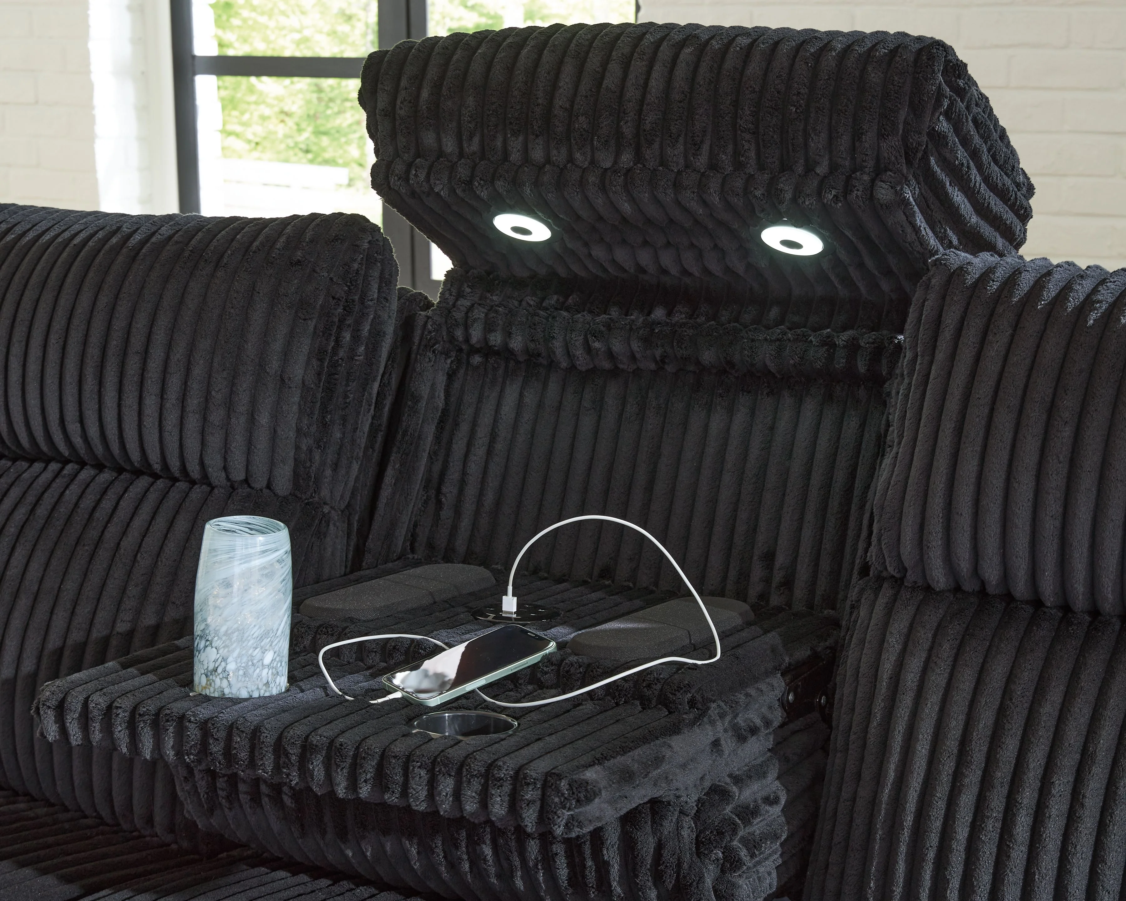 Forest Lake - Power Reclining Sofa With Adj Headrest - Image 13