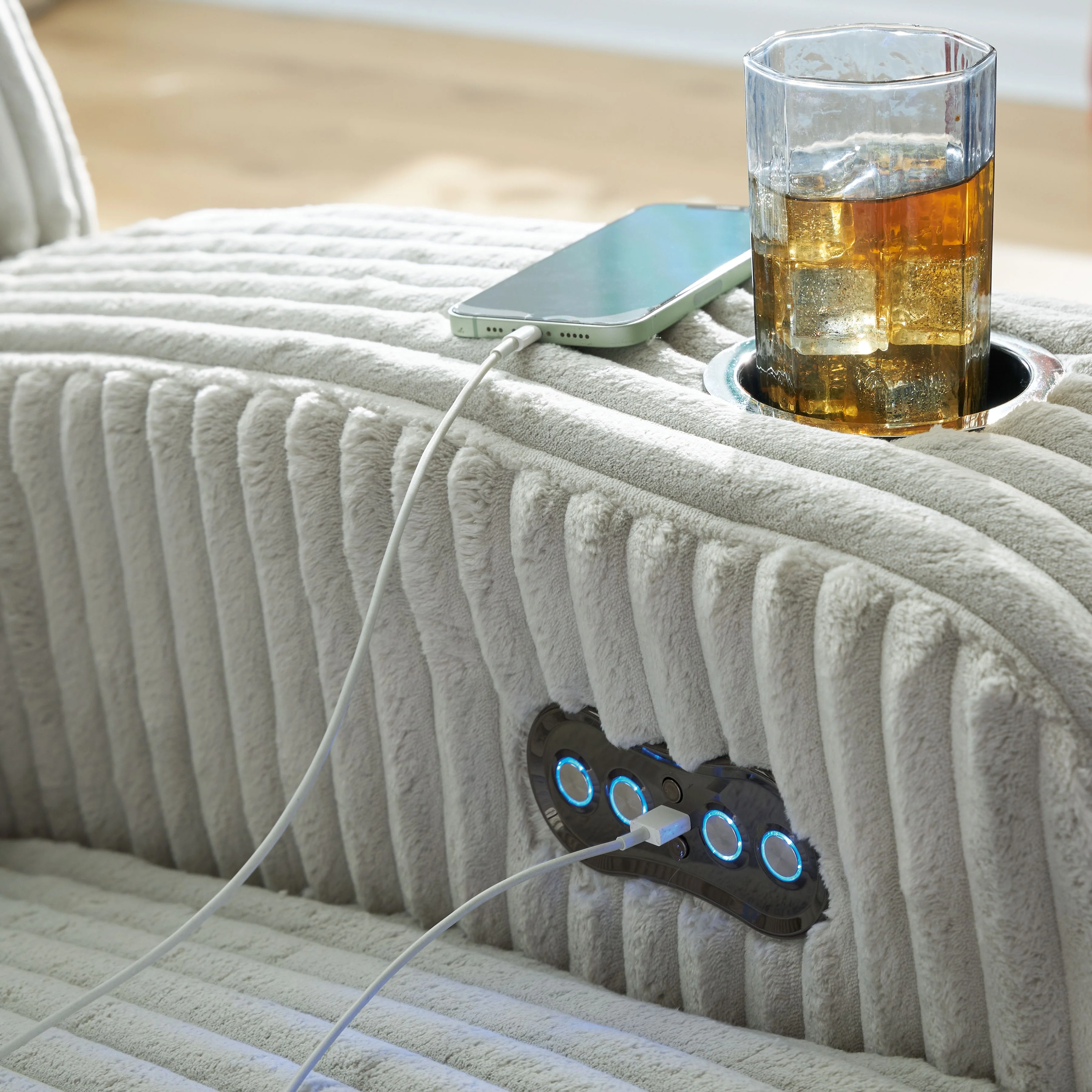 Forest Lake - Power Reclining Sofa With Adj Headrest - Image 5