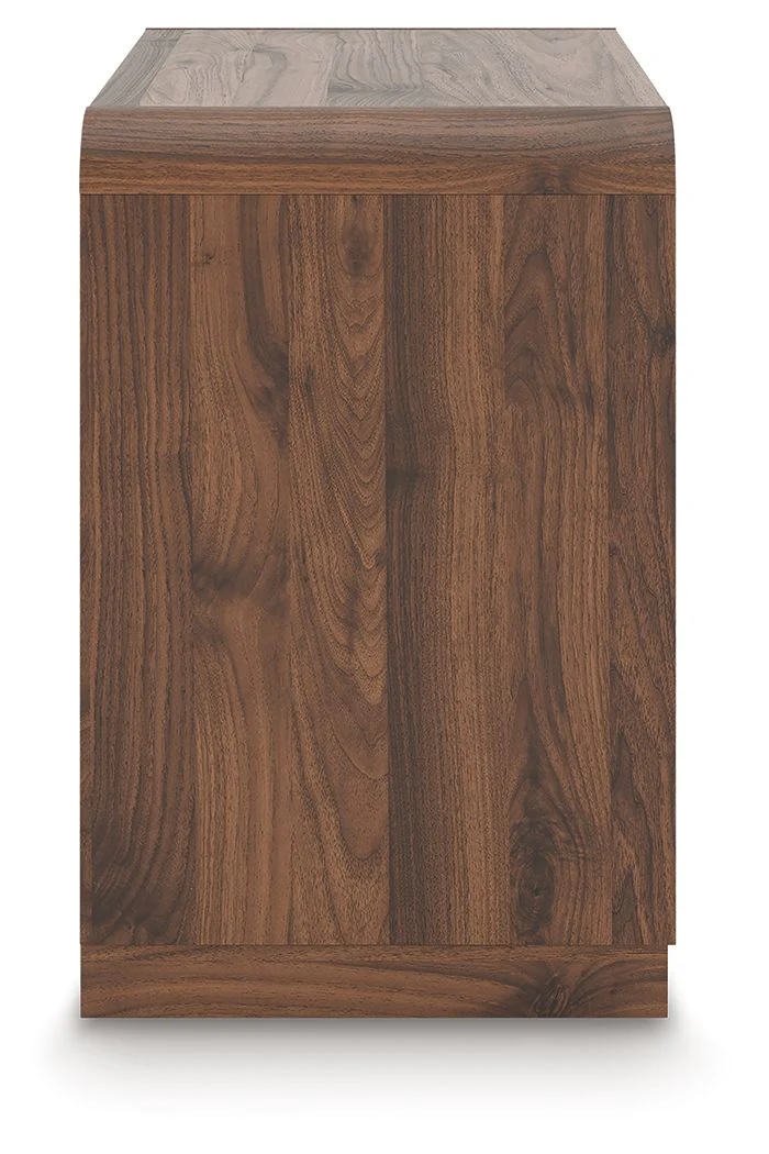 Fortlorn - Two Drawer Night Stand - Walnut Brown - Image 7