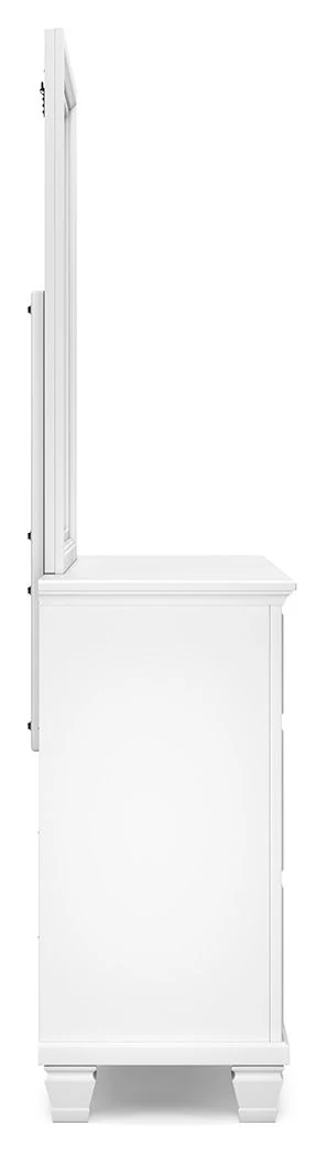Fortman - Dresser And Mirror - White - Image 8