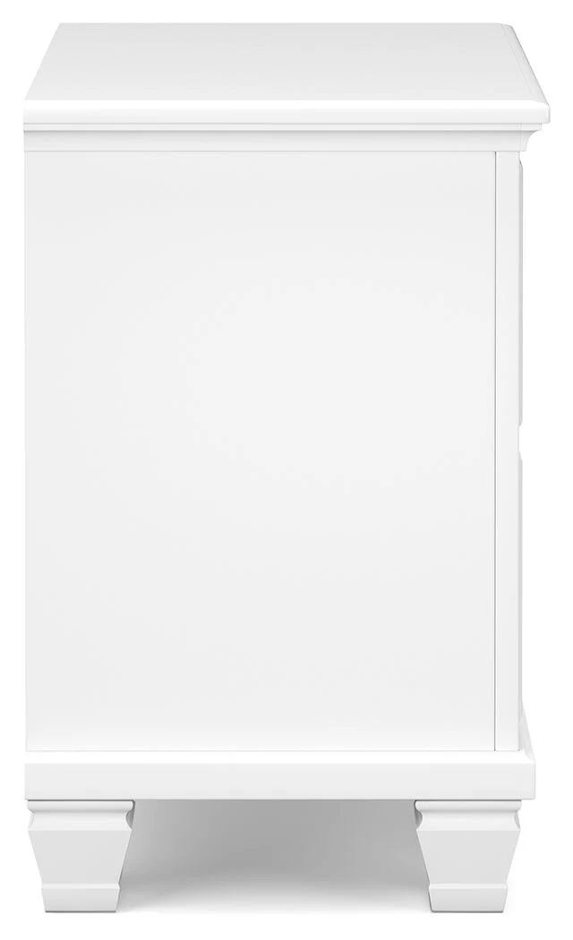 Fortman - Two Drawer Night Stand - White - Image 7