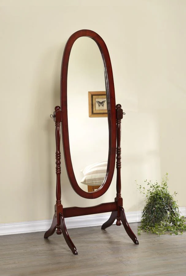 Foyet - Wood Adjustable Length Cheval Mirror - Image 6
