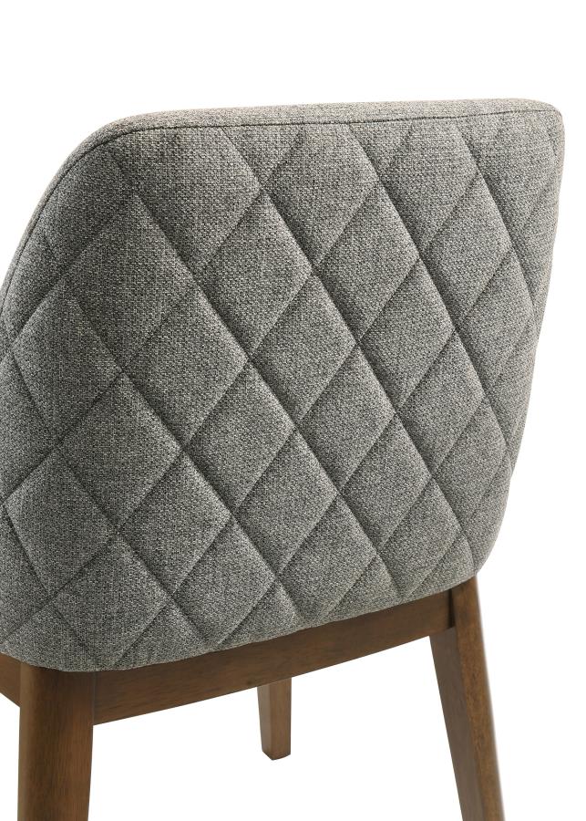Franklin - Upholstered Dining Side Chair (Set of 2) - Gray - Image 10