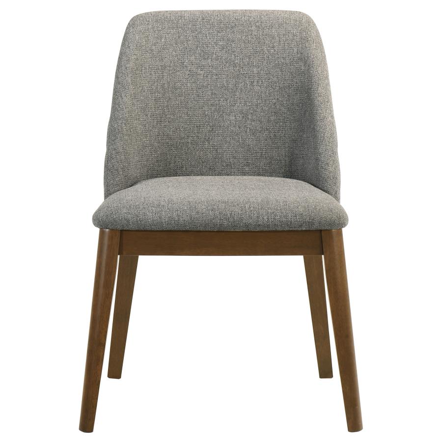 Franklin - Upholstered Dining Side Chair (Set of 2) - Gray - Image 4