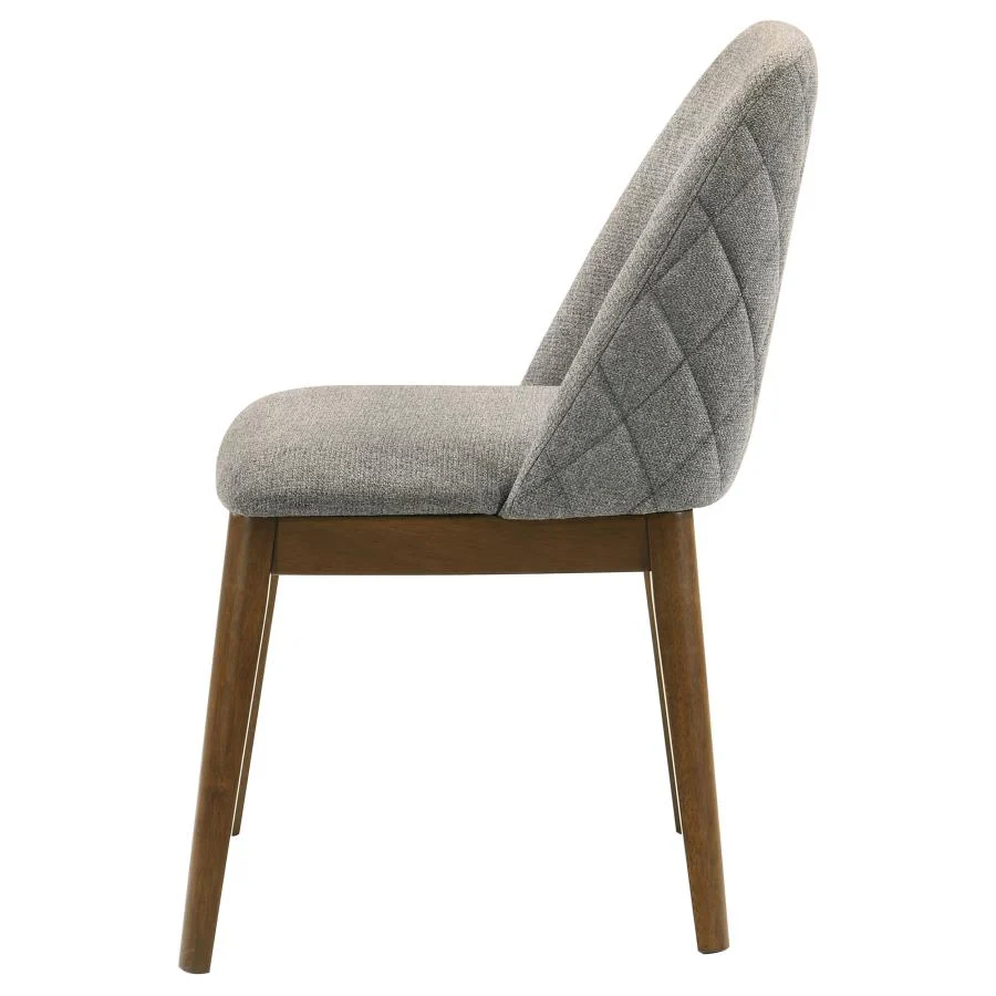 Franklin - Upholstered Dining Side Chair (Set of 2) - Gray - Image 6