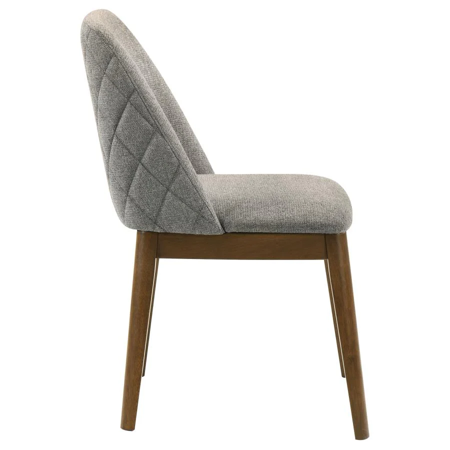 Franklin - Upholstered Dining Side Chair (Set of 2) - Gray - Image 9