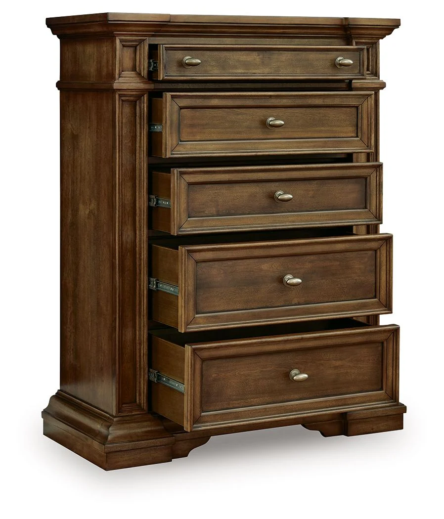 Frantanna - Five Drawer Chest - Brown - Image 3