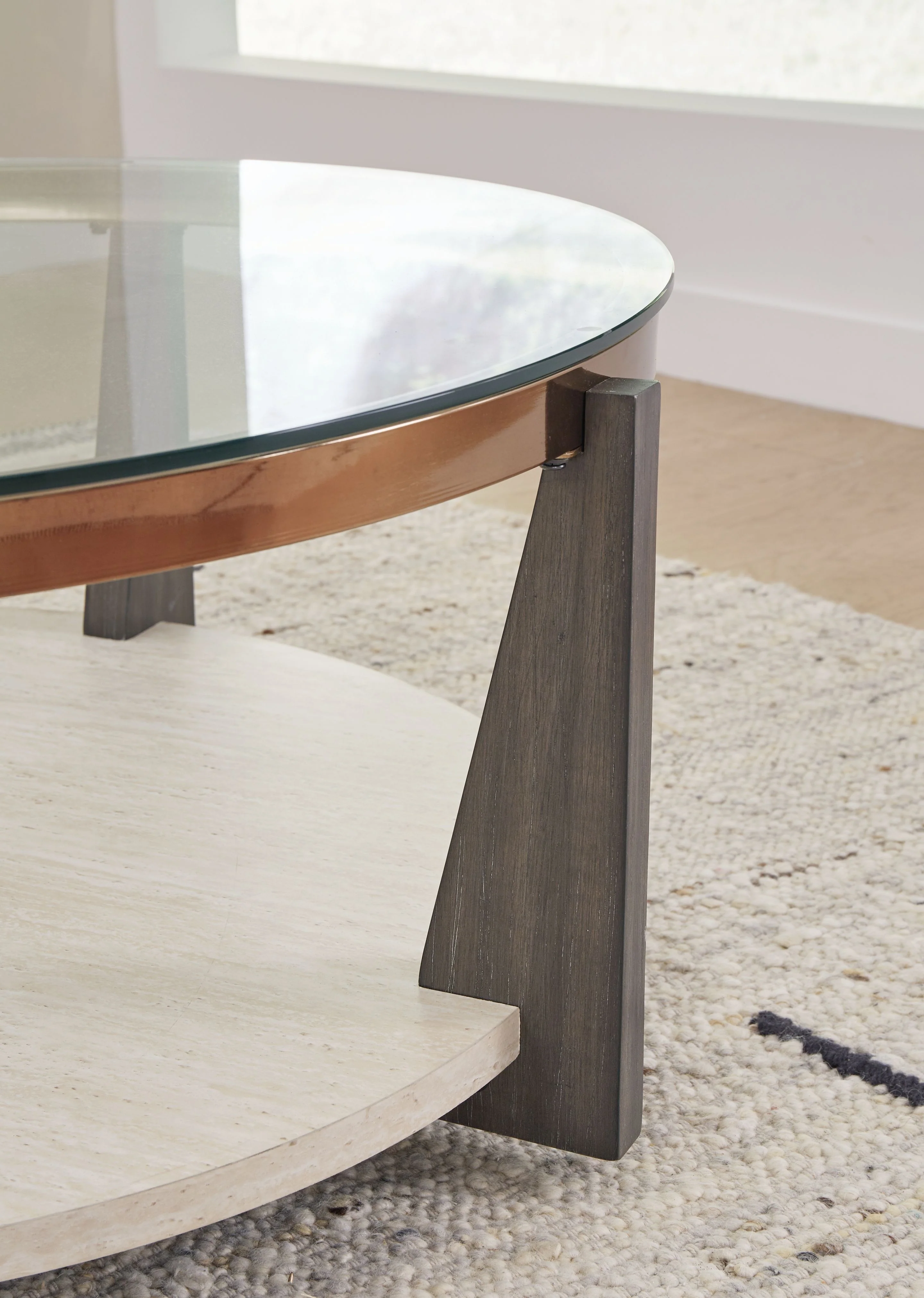Frazwa - Round Cocktail Table - Multi - Image 6