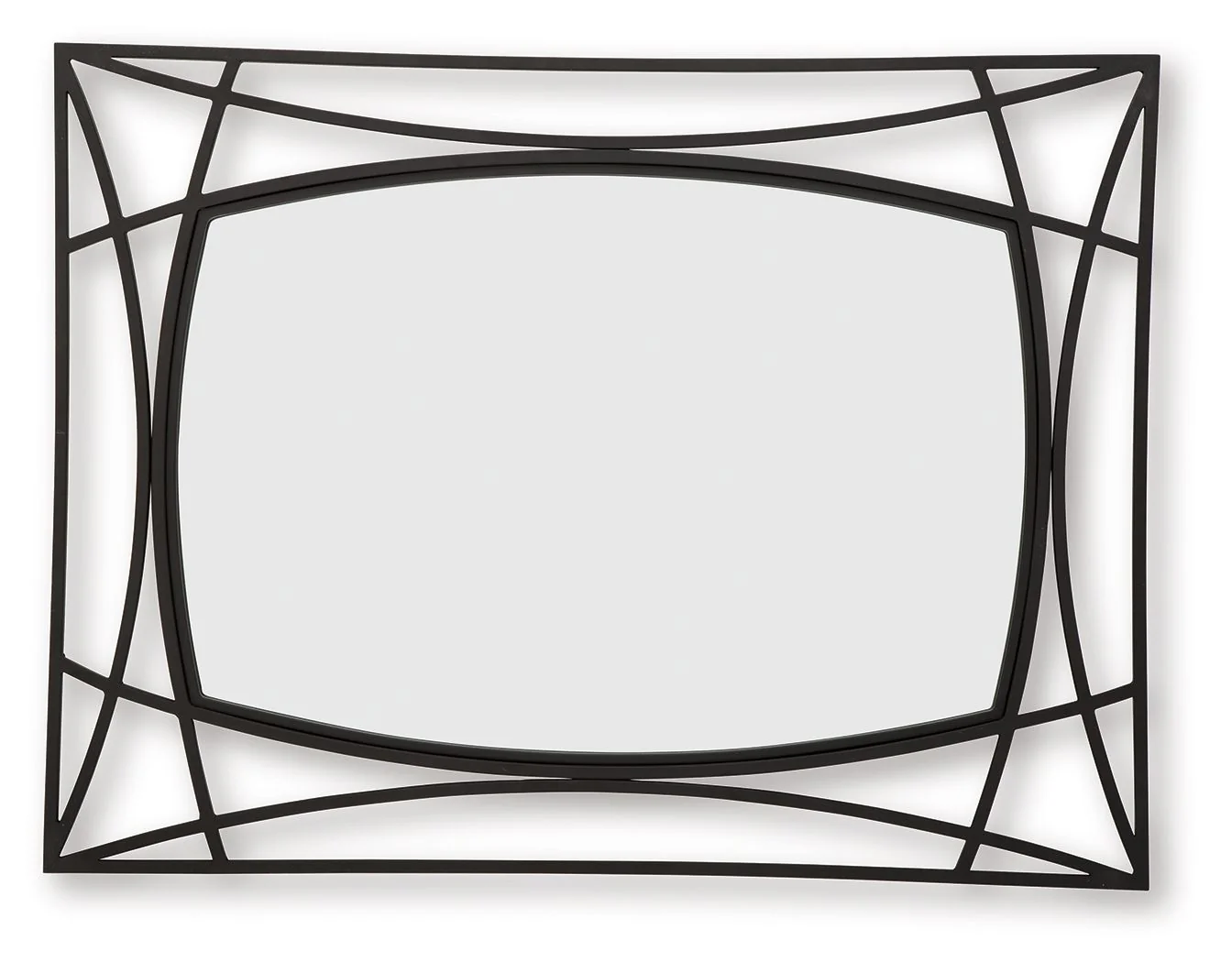 Freenville - Accent Mirror - Black - Image 4