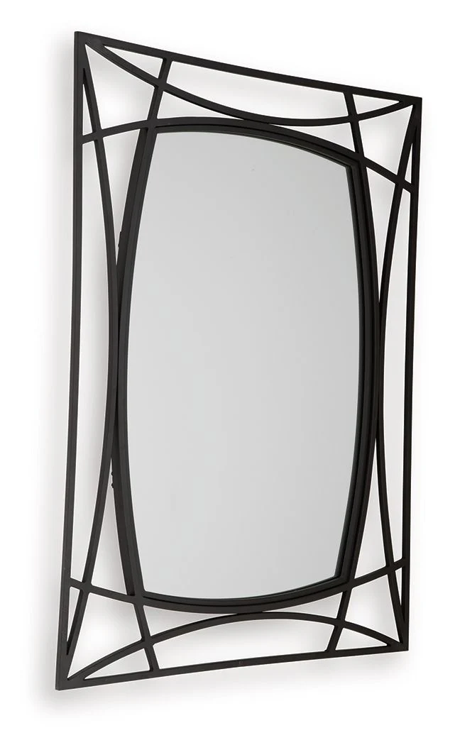 Freenville - Accent Mirror - Black - Image 5