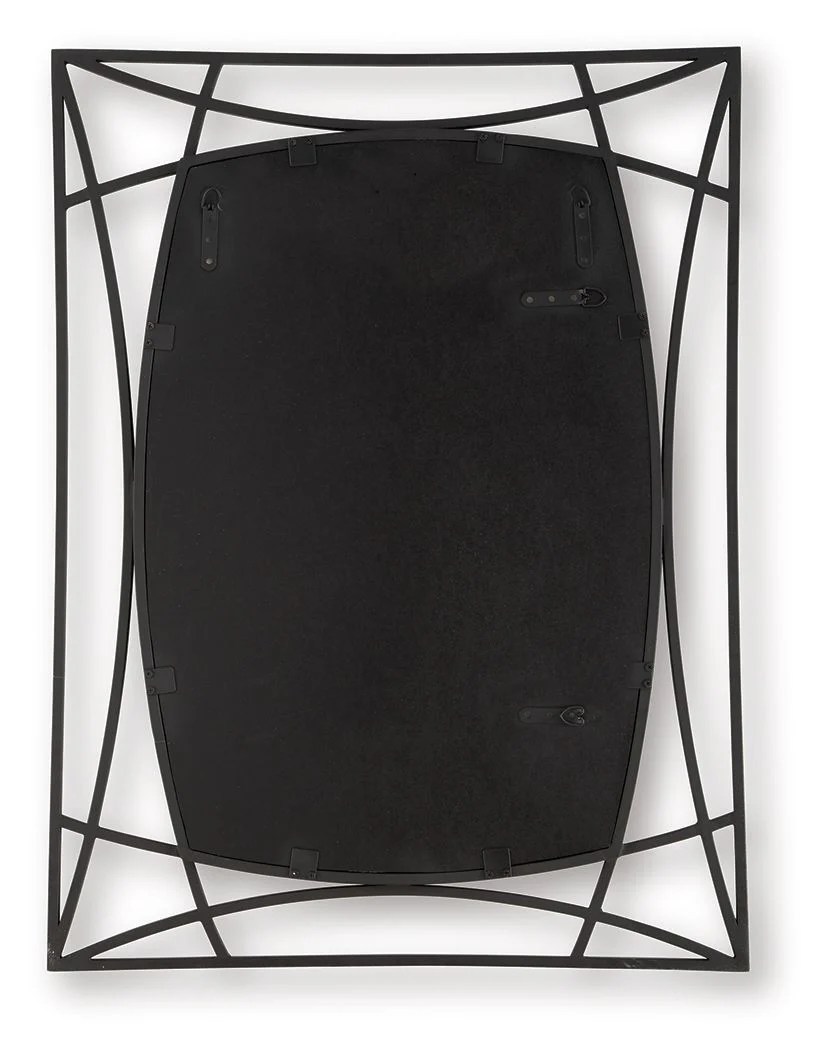 Freenville - Accent Mirror - Black - Image 6