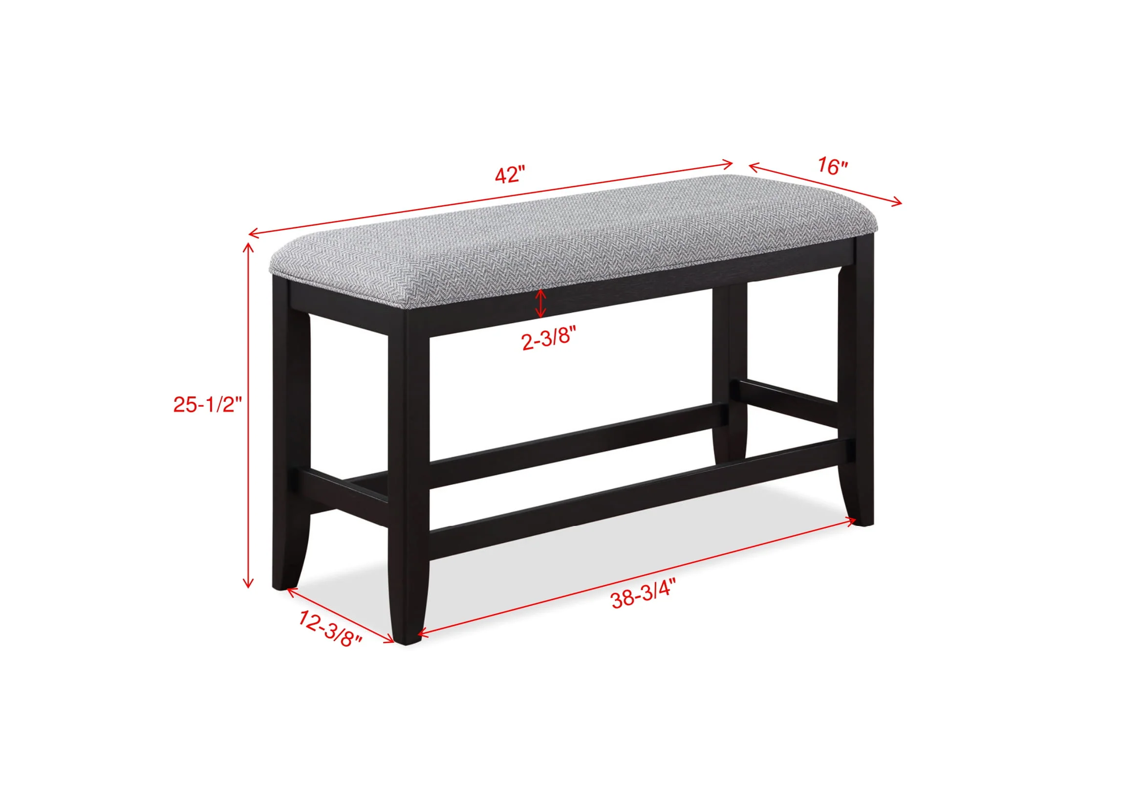 Frey Counter Height Bench - Image 2