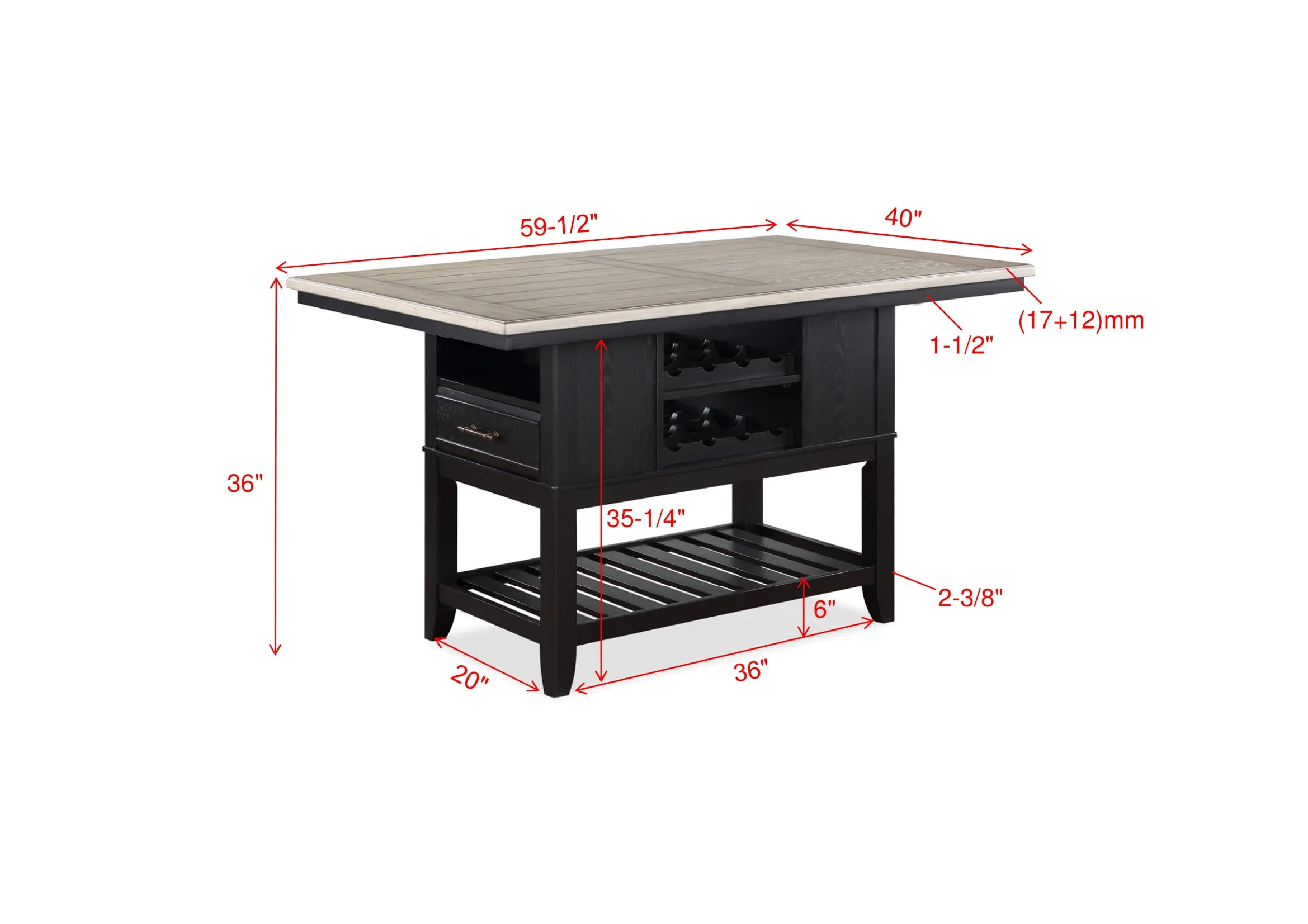 Frey Counter Height Table - Image 2