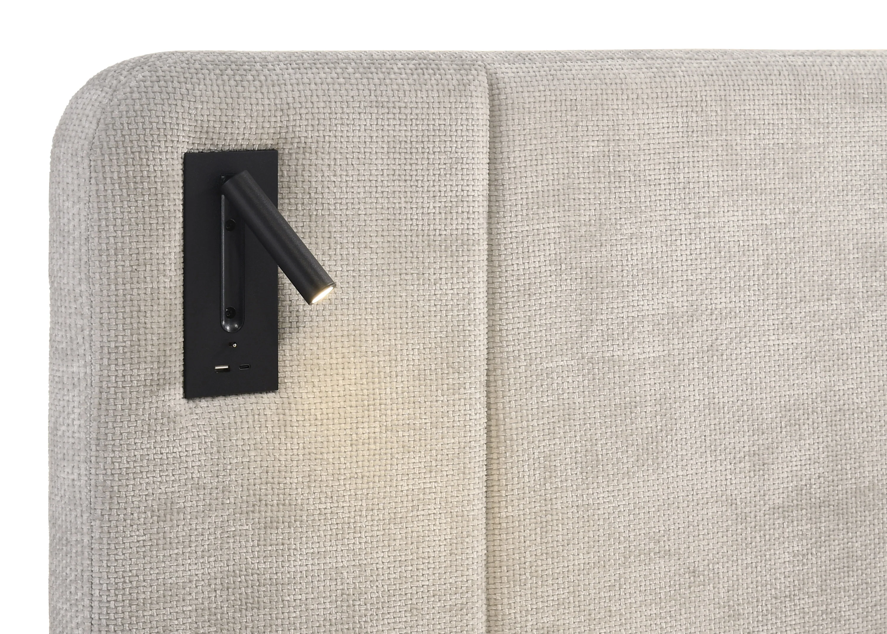 Freya Bed Light Grey - Image 2