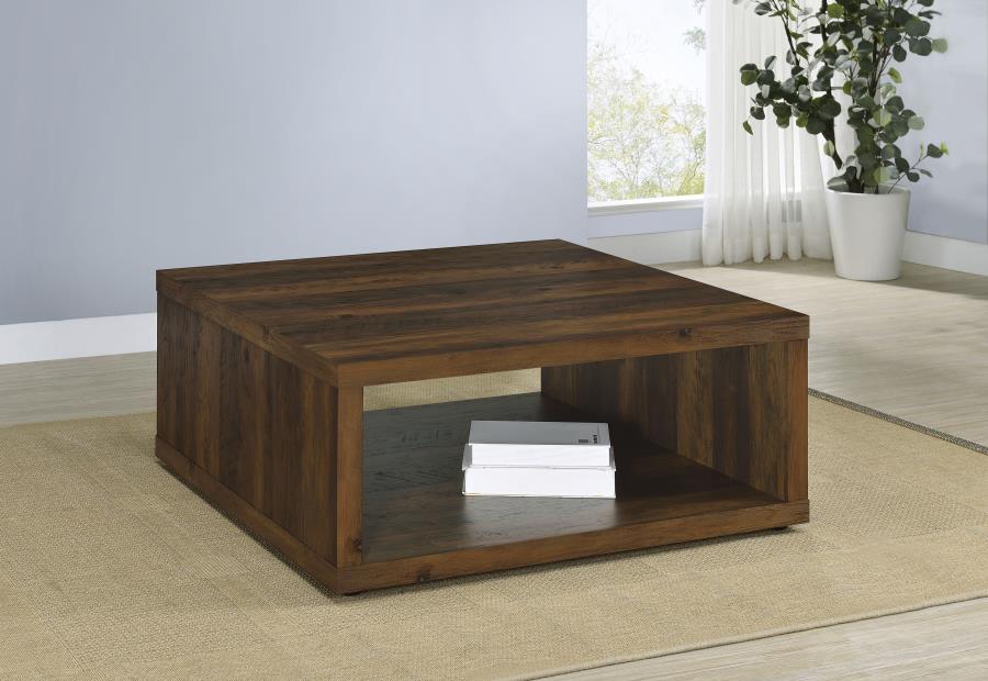 Frisco - Square Engineered Wood Coffee Table - Image 4
