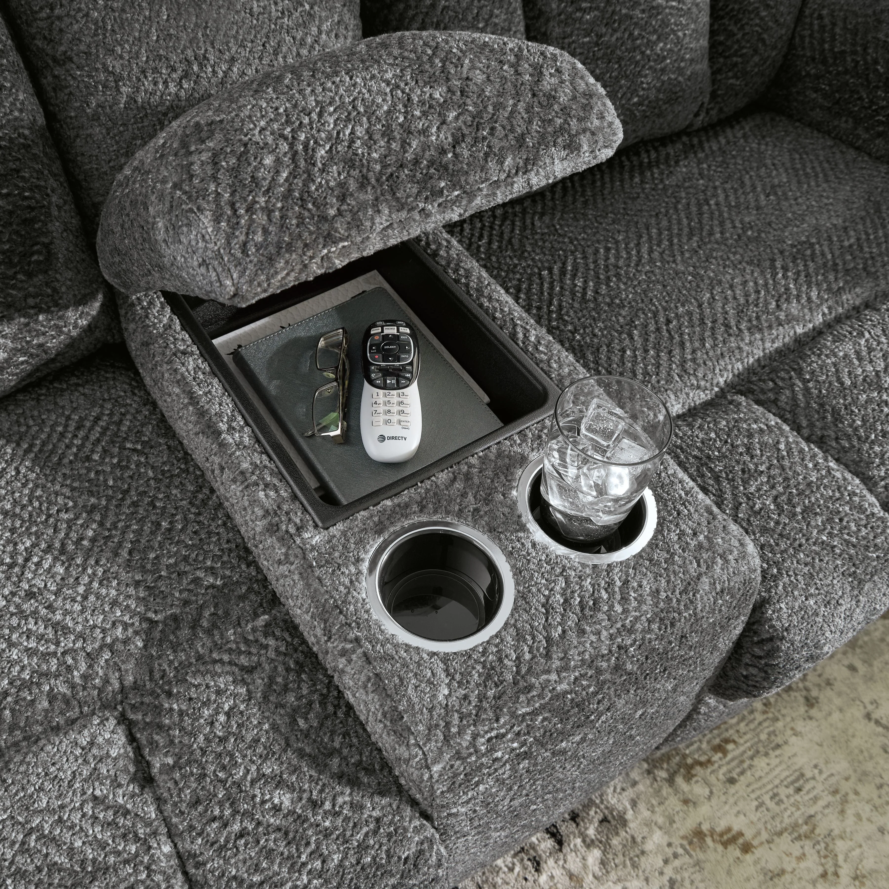 Frohn - Dbl Reclining Loveseat With Console - Image 11