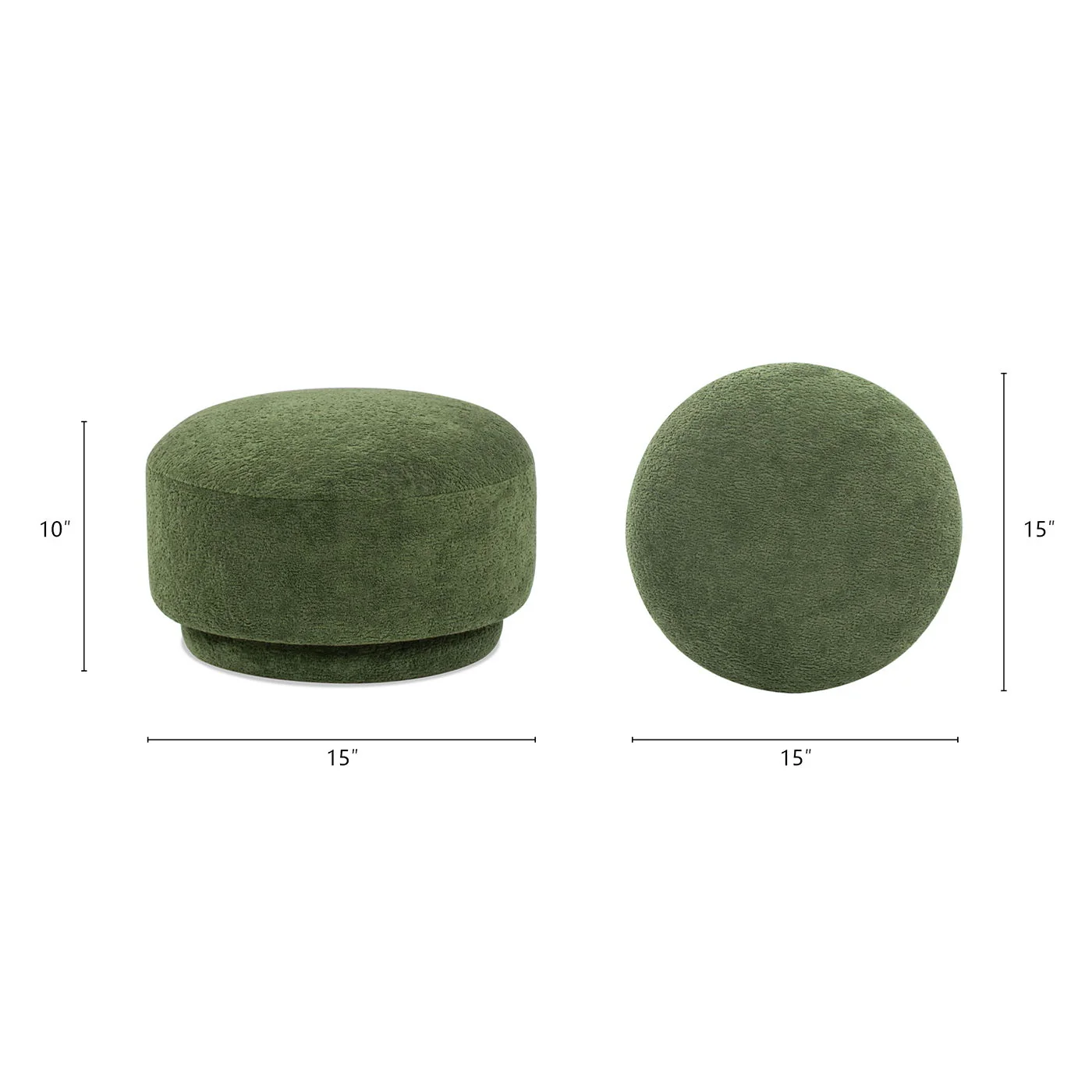 Fuji - Mushroom Footstool Ottoman - Image 11