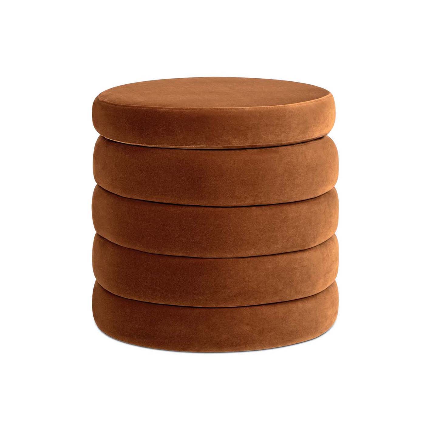 Fuji - Oversized Round Storage Ottoman - Image 10