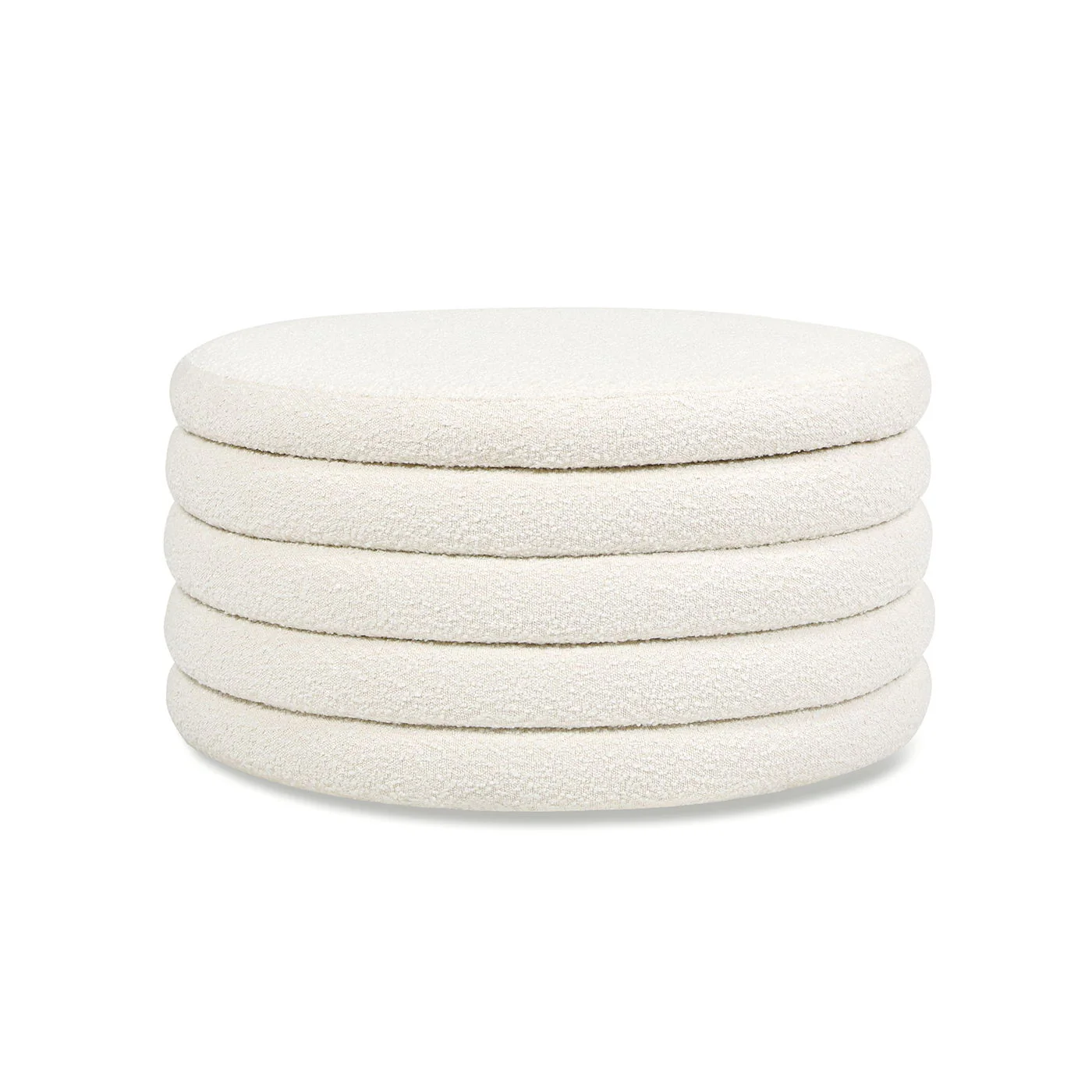 Fuji - Oversized Round Storage Ottoman - Image 21