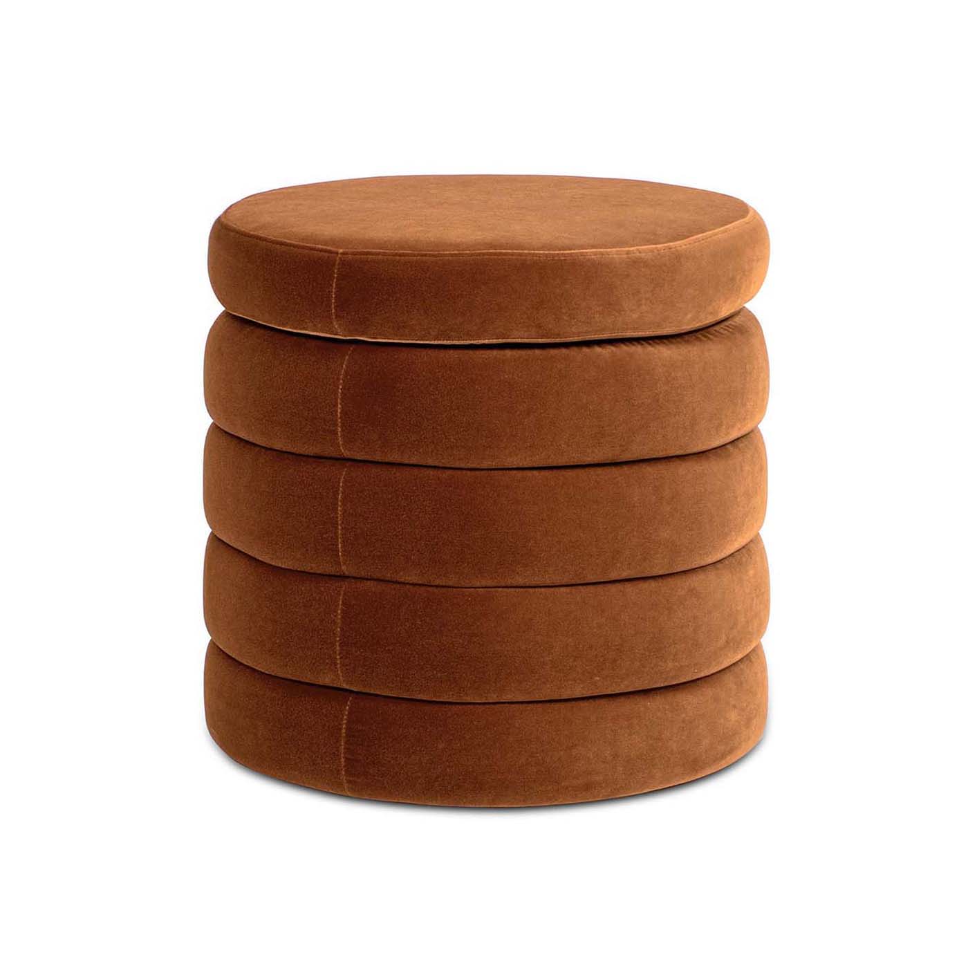 Fuji - Oversized Round Storage Ottoman - Image 26