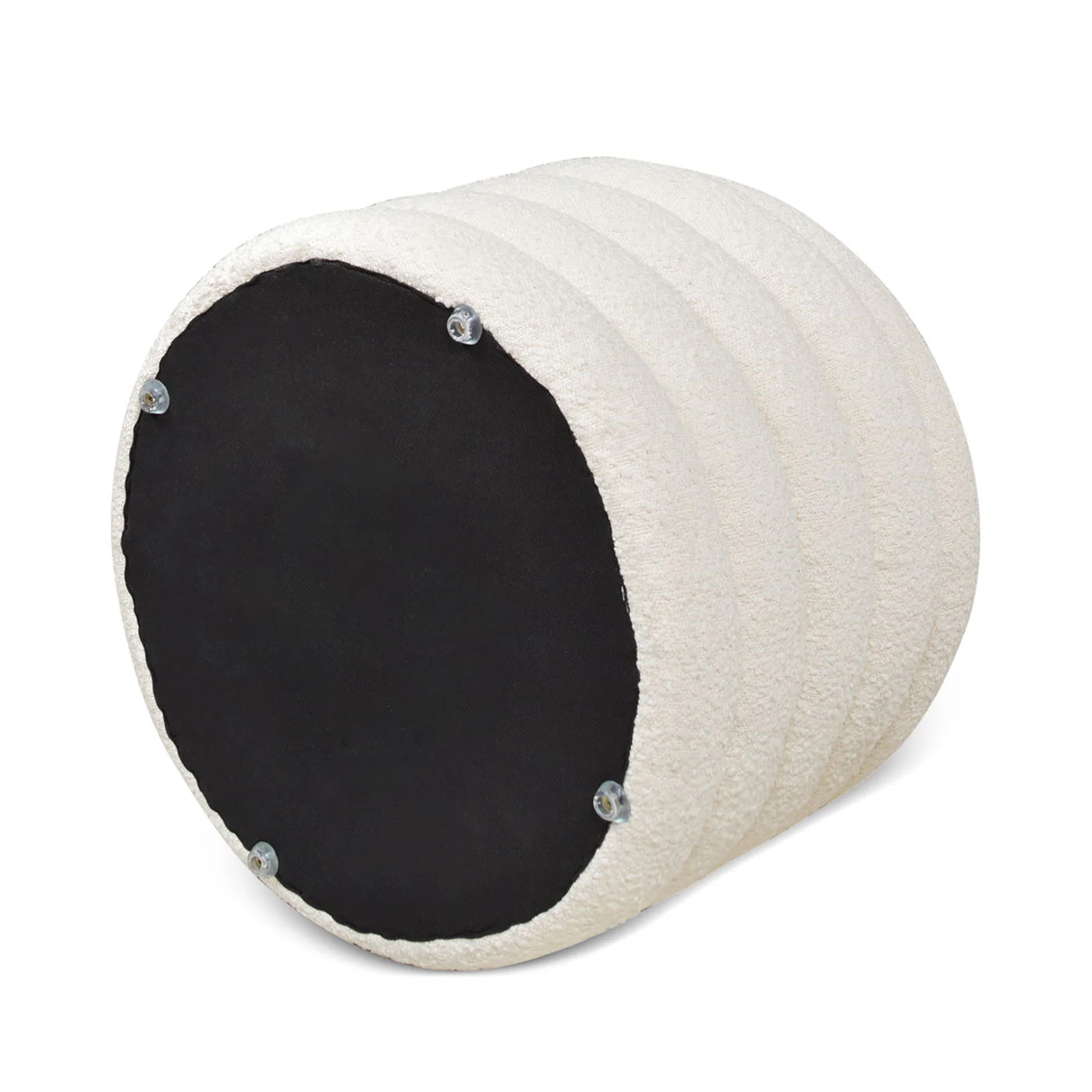 Fuji - Oversized Round Storage Ottoman - Image 36