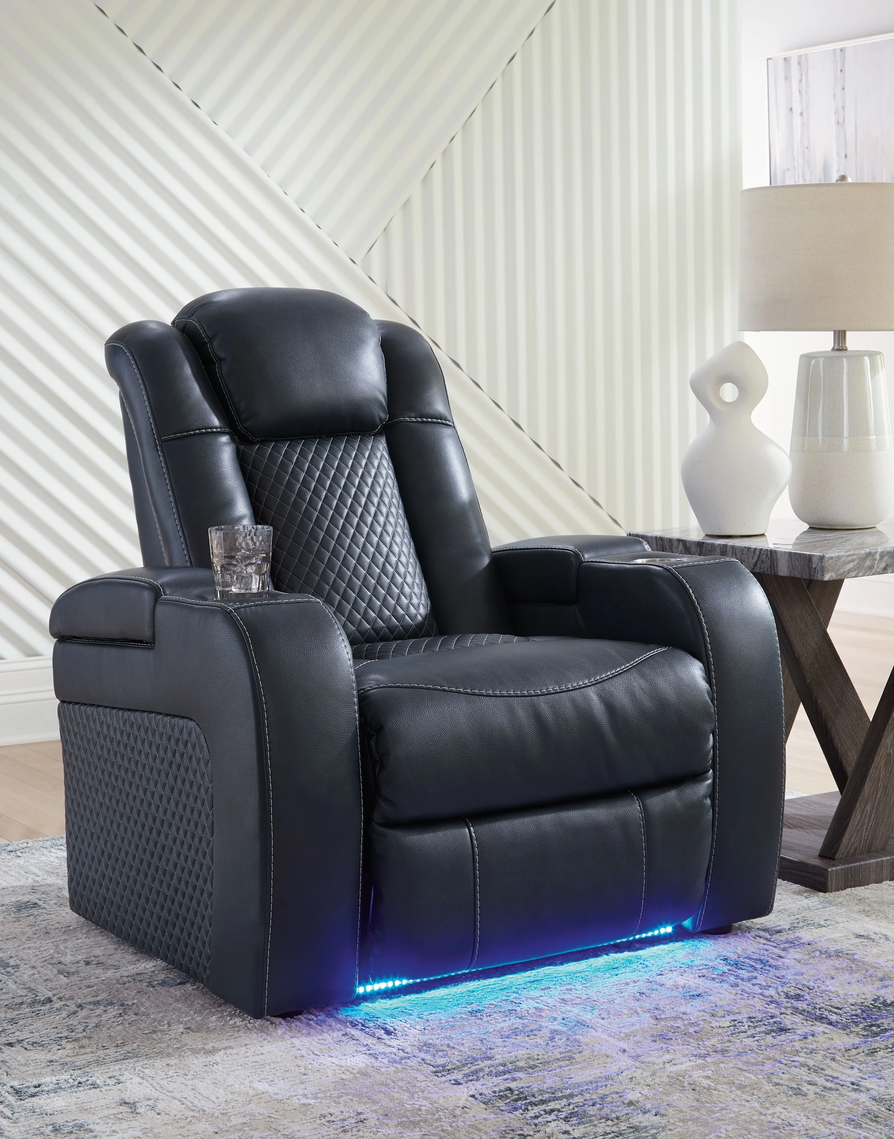 Fyne-dyme - Power Recliner/Adj Headrest - Image 8
