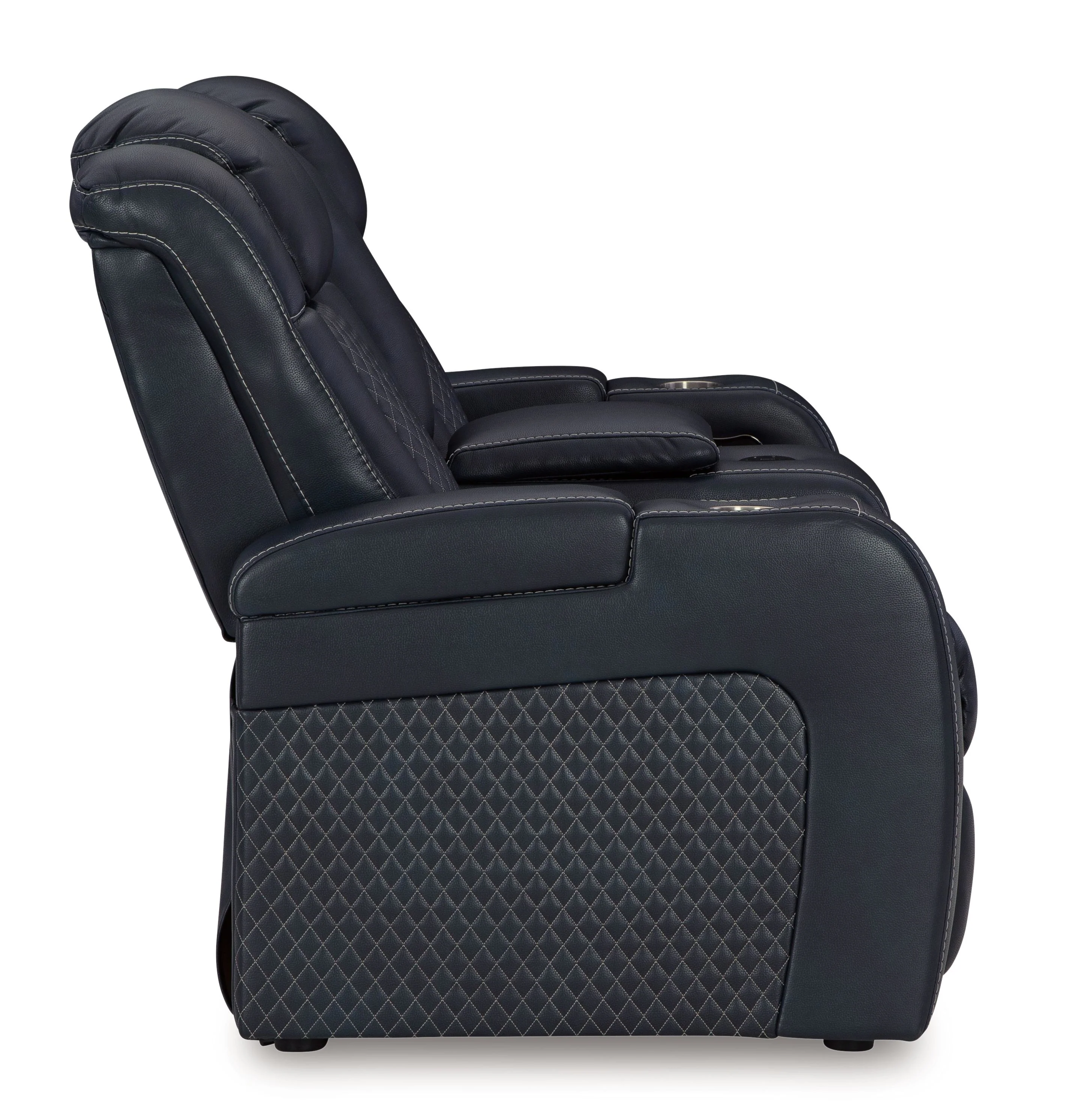 Fyne-dyme - Power Reclining Loveseat With Console/Adj Hdrst - Image 20