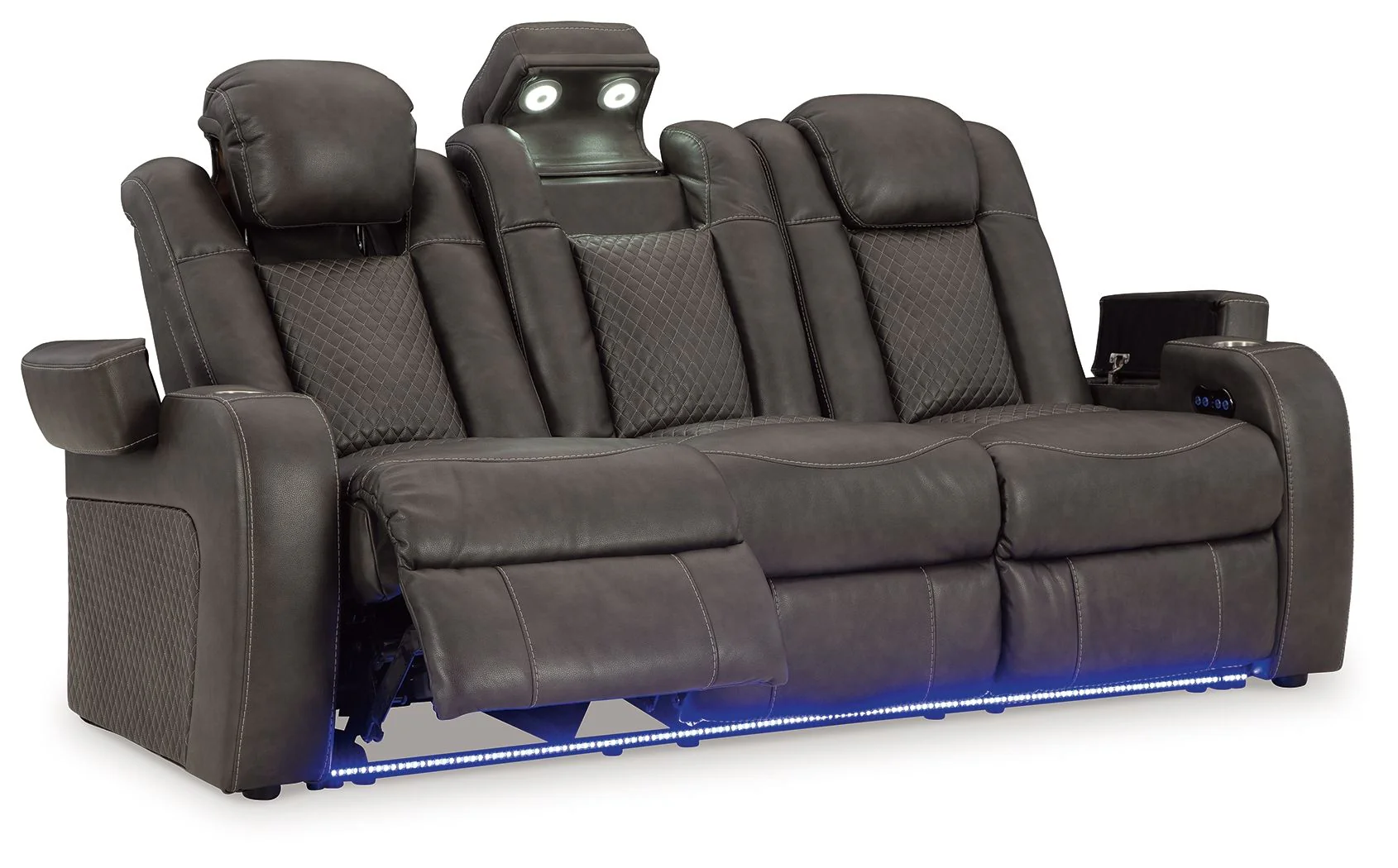Fyne-dyme - Power Reclining Sofa With Adj Headrest - Image 10