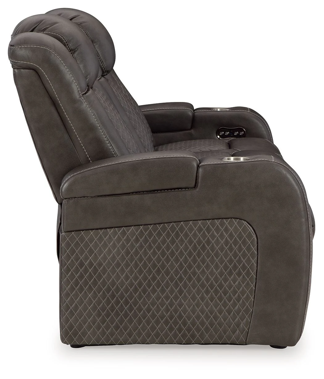 Fyne-dyme - Power Reclining Sofa With Adj Headrest - Image 17