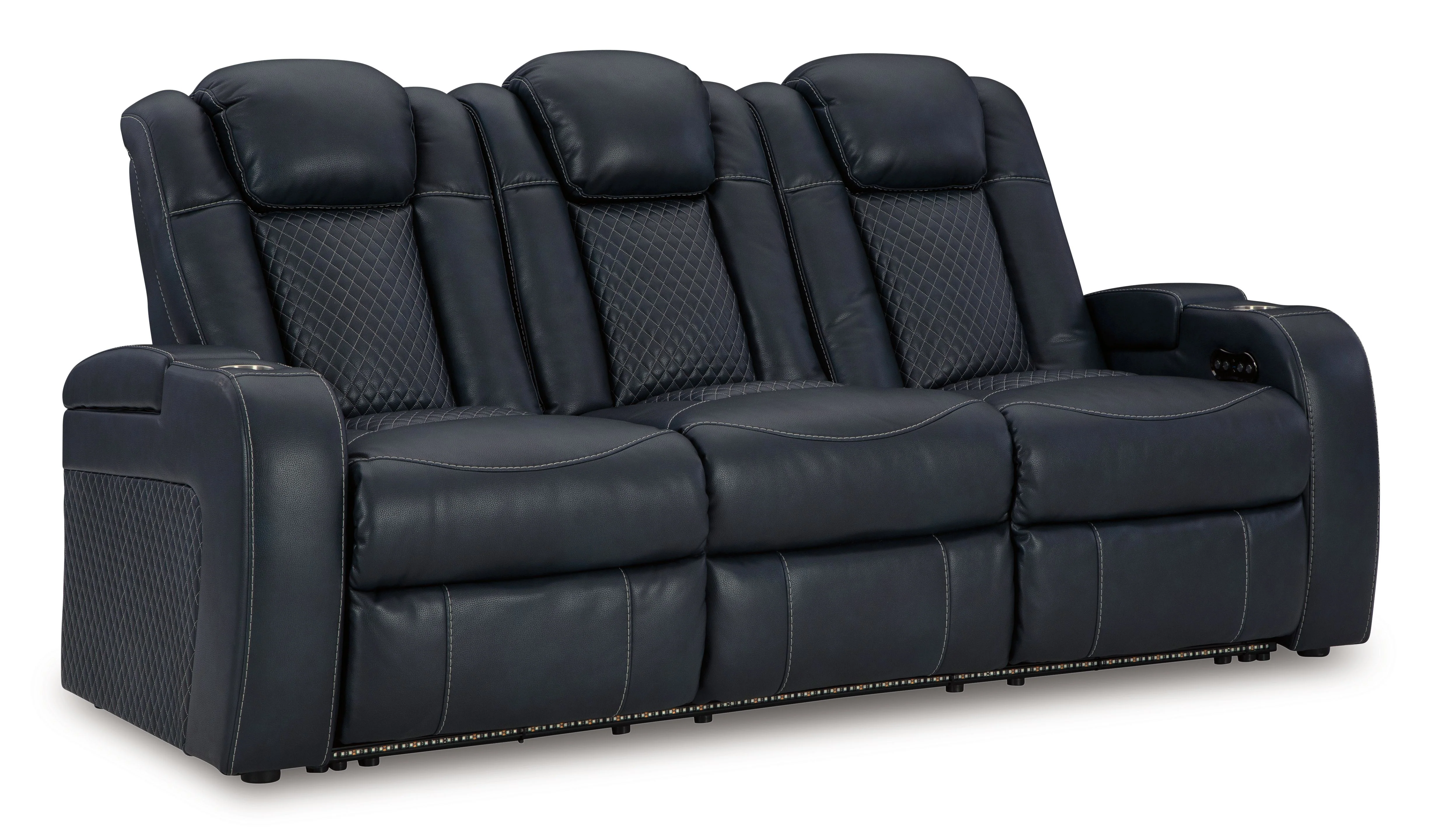 Fyne-dyme - Power Reclining Sofa With Adj Headrest - Image 2