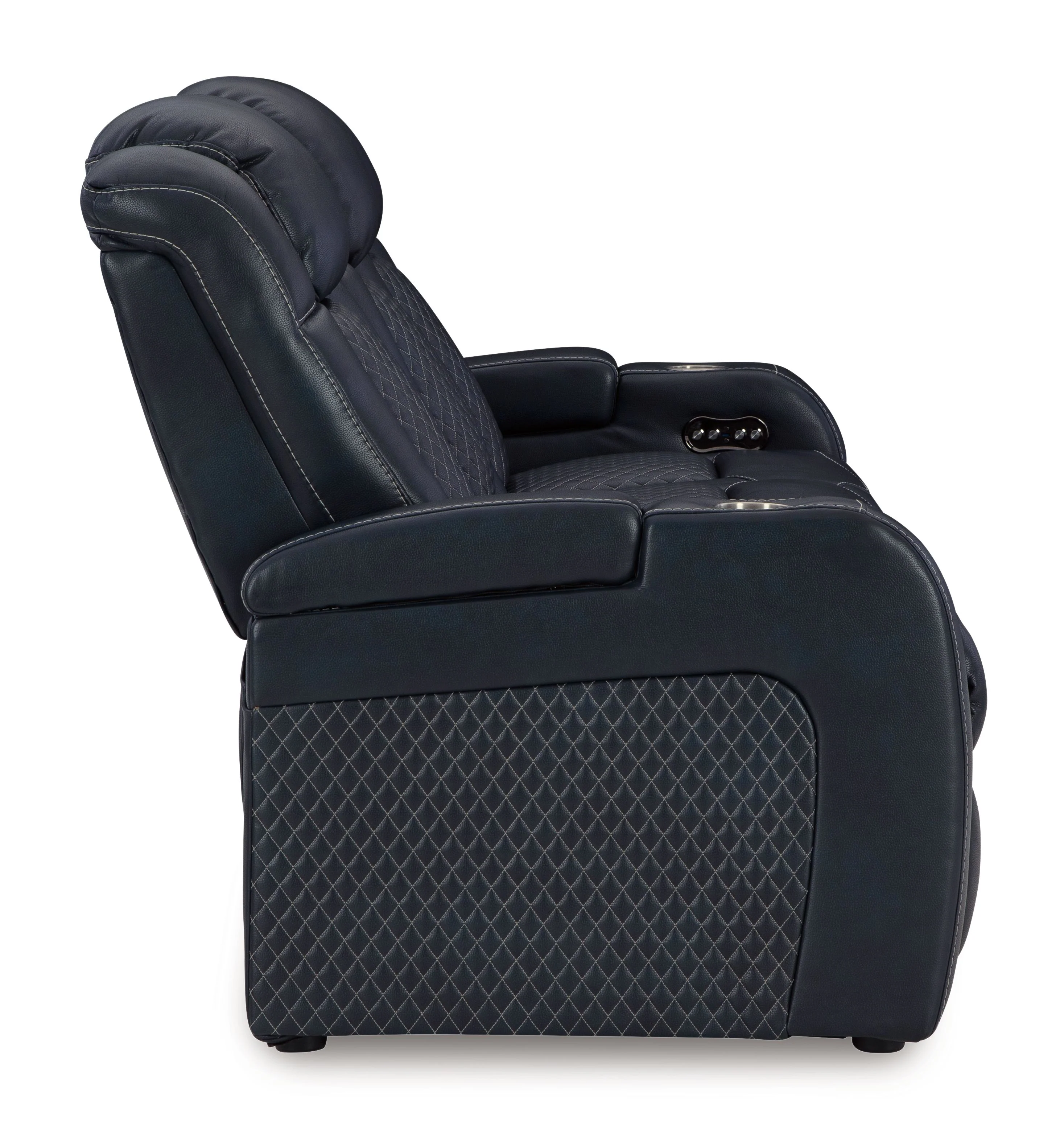 Fyne-dyme - Power Reclining Sofa With Adj Headrest - Image 9