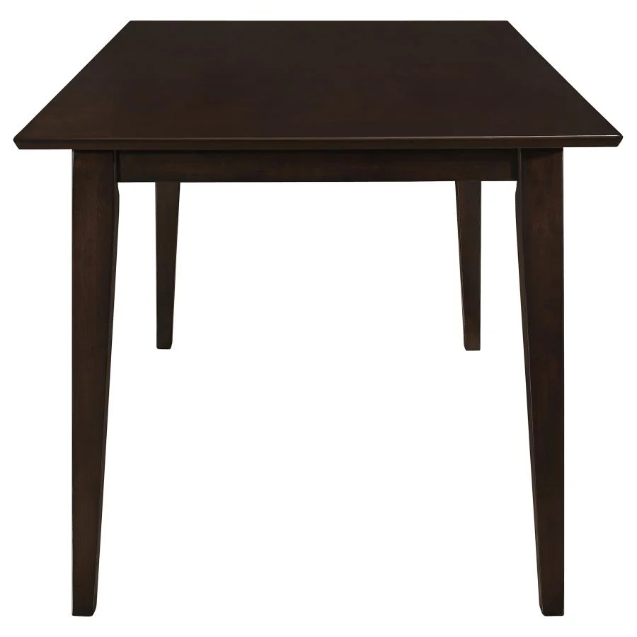 Gabriel - 5 Piece 59" Rectangular Dining Set - Cappuccino - Image 5