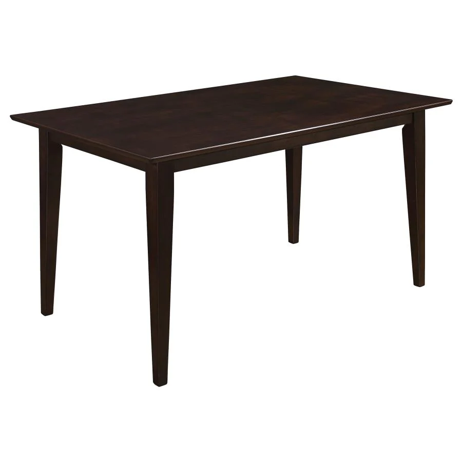 Gabriel - 5 Piece Rectangular 59" Dining Set - Cappuccino - Image 3