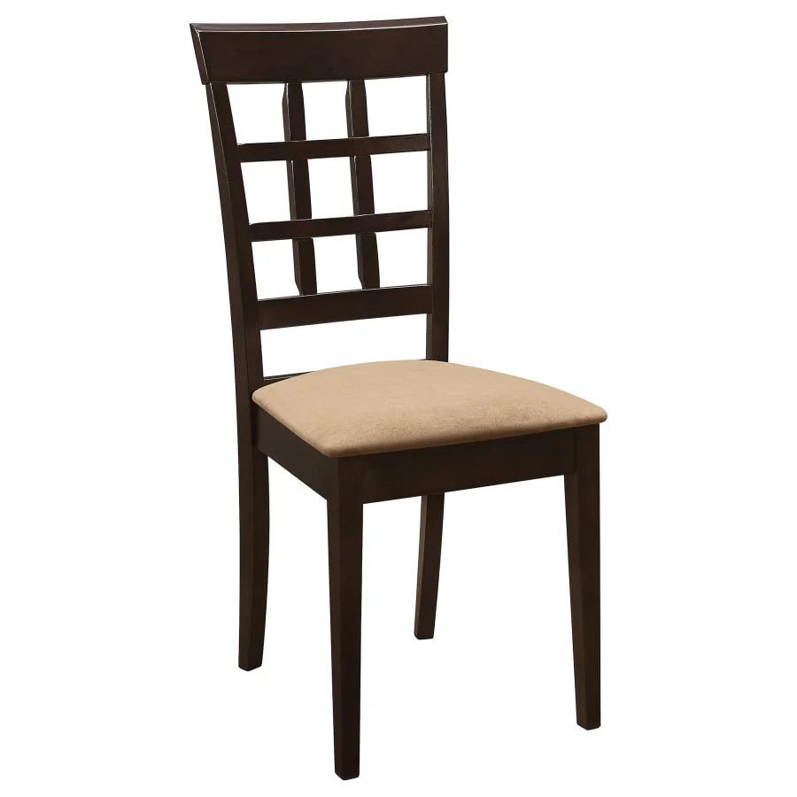 Gabriel - 5 Piece Rectangular 59" Dining Set - Cappuccino - Image 8